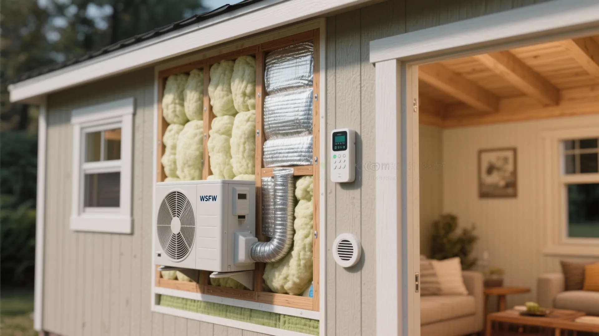 Idea 5: Insulation, HVAC, and smart tech for year-round comfort