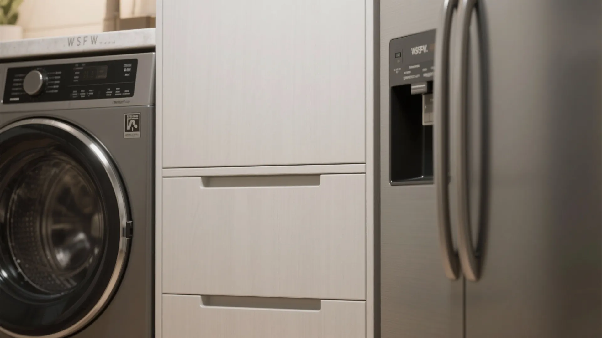 5. Integrated appliances and hidden fronts: seamless small-space styling