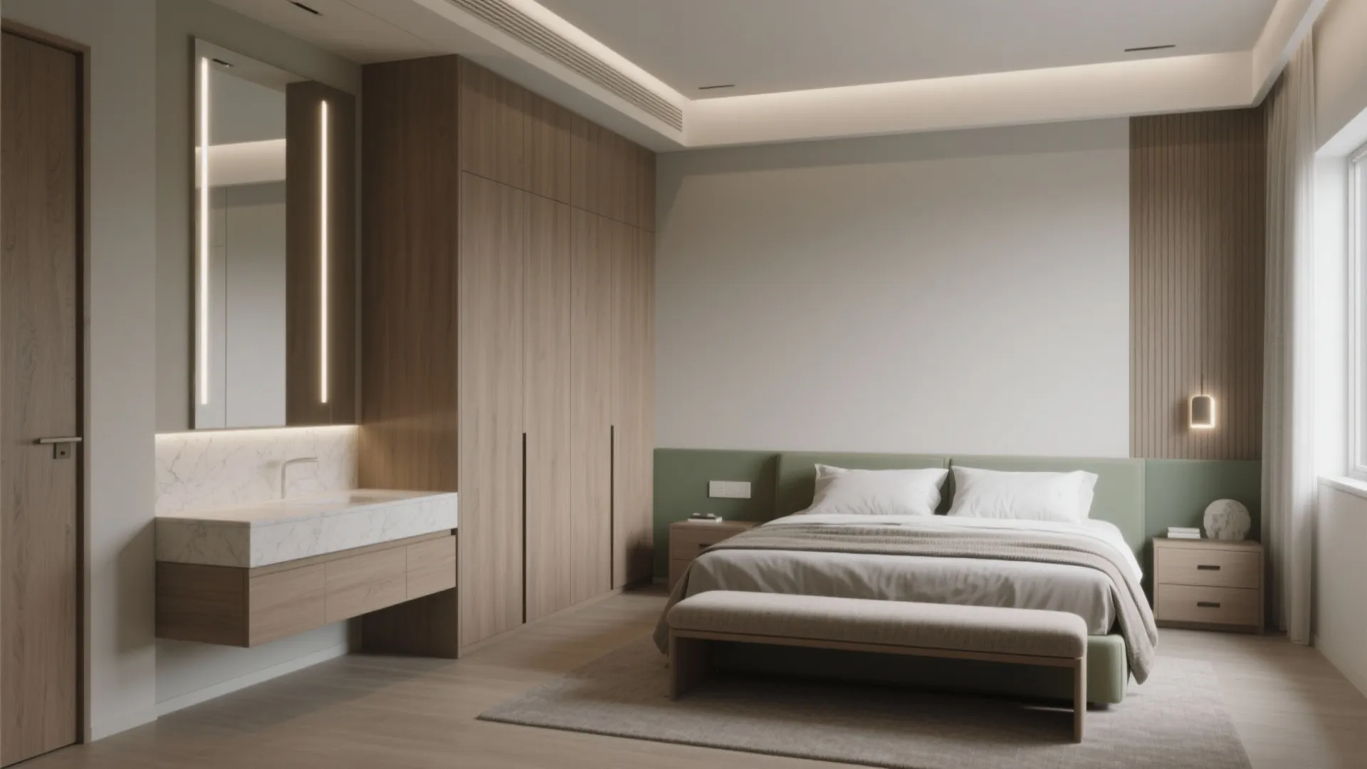 Room Almirah Design with Dressing: Space-Savvy Solutions: 1 Minute to the Perfect Room Almirah with Dress-Up Space!