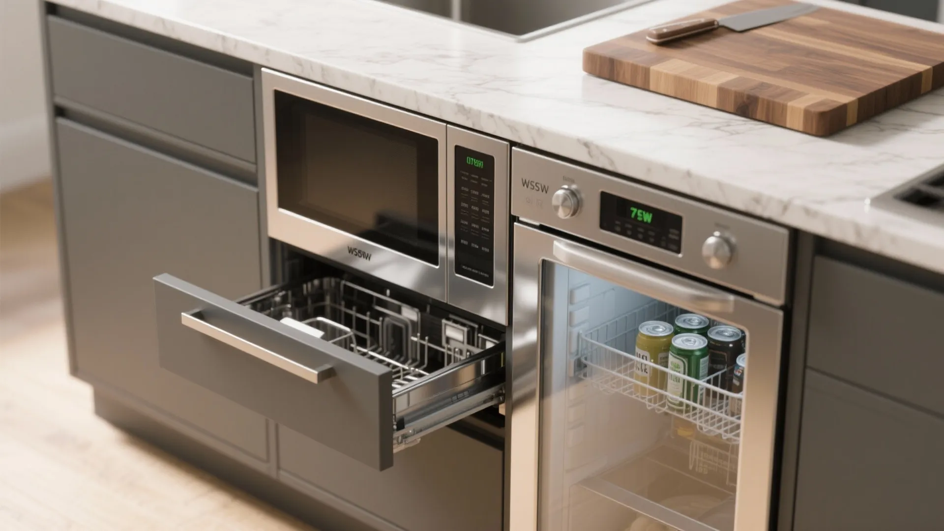 5. Integrated Appliance Island