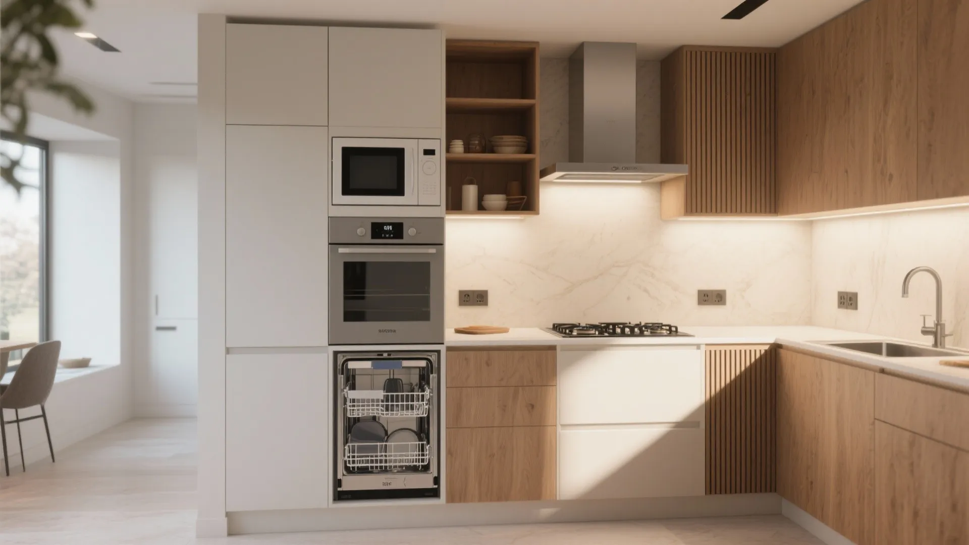 Integrated Appliance Zones for Seamless Workflow