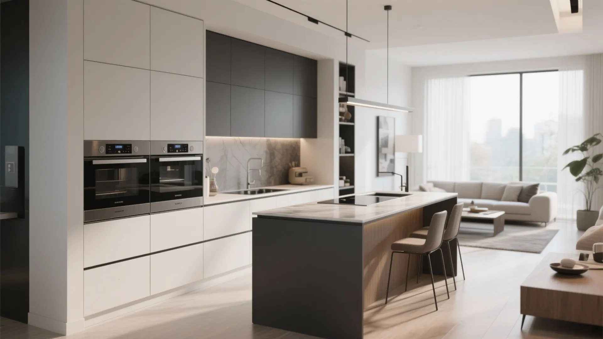 8. Integrated Appliances for a Cohesive Look