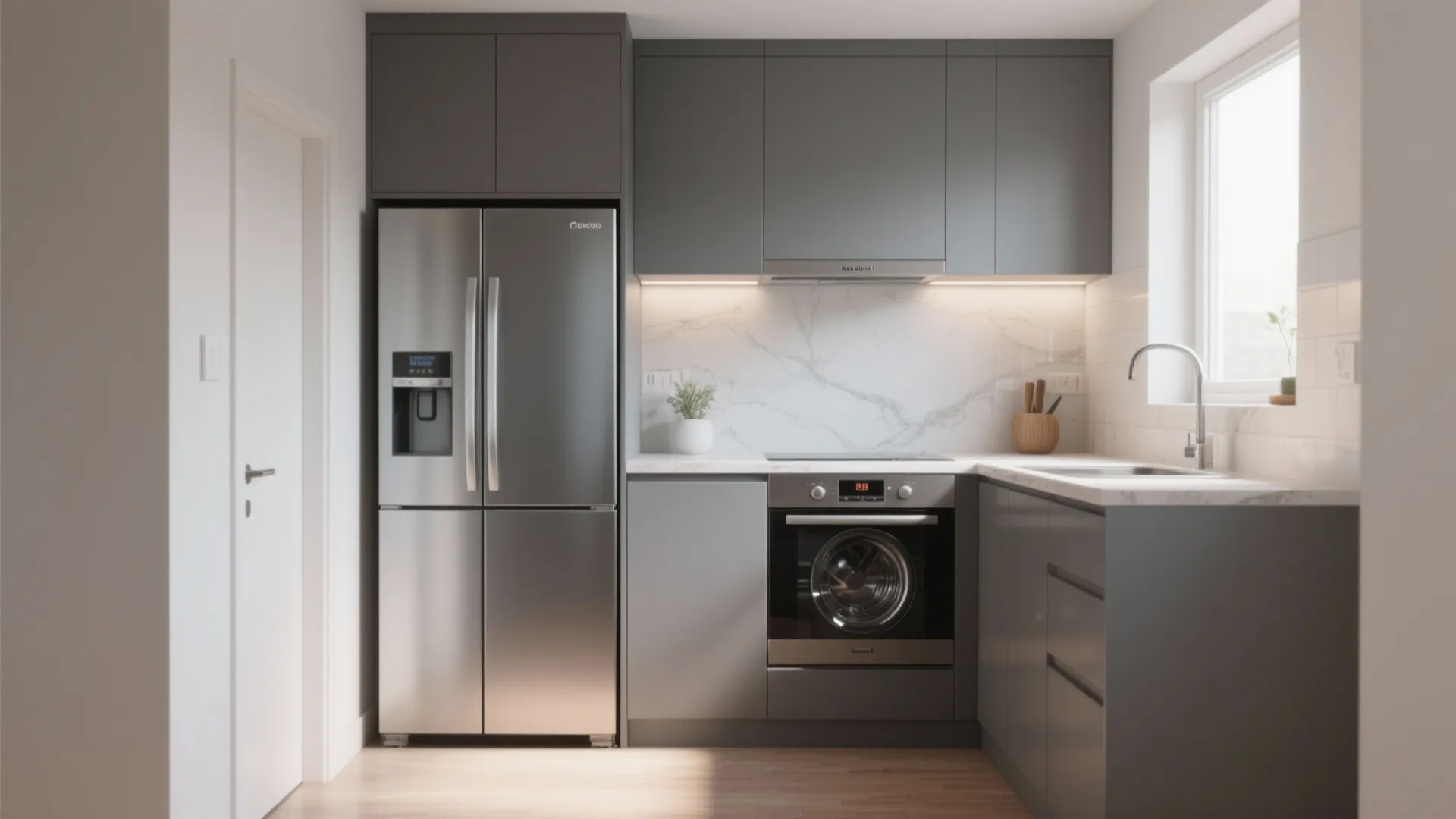3. Integrate Appliances into Cabinetry