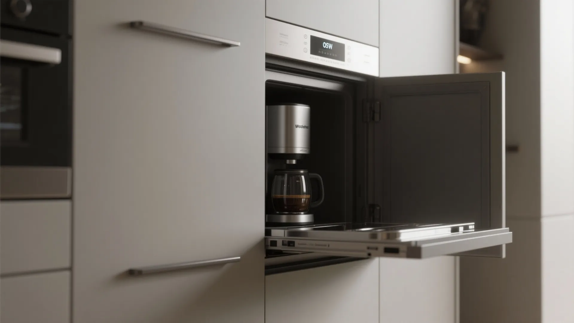 3. Integrate appliances and hide clutter