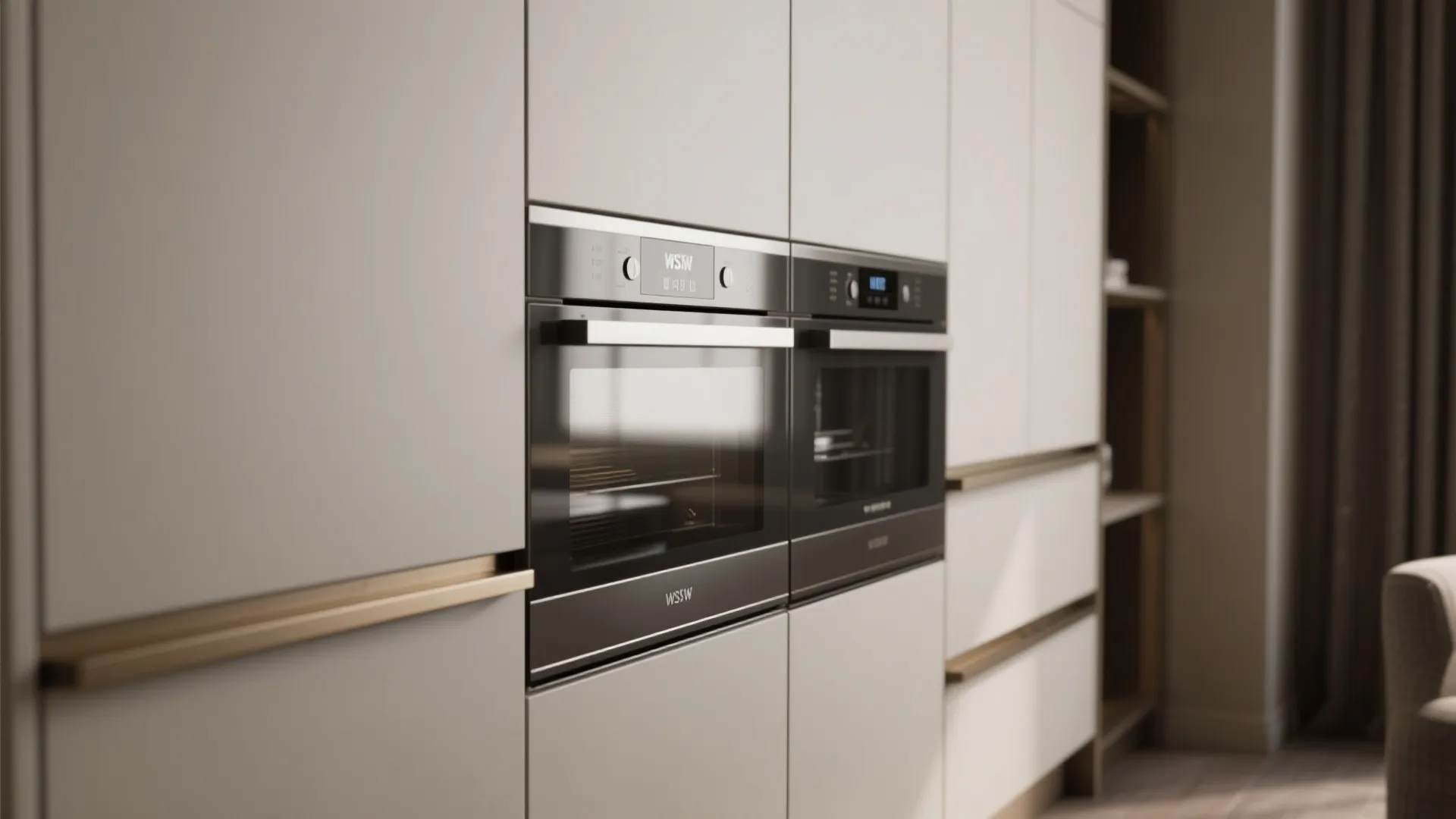 5. Integrated Appliances and Minimalist Lines