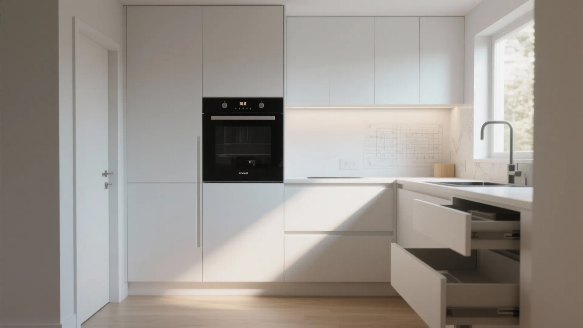 4. Integrated Appliances and Hidden Storage