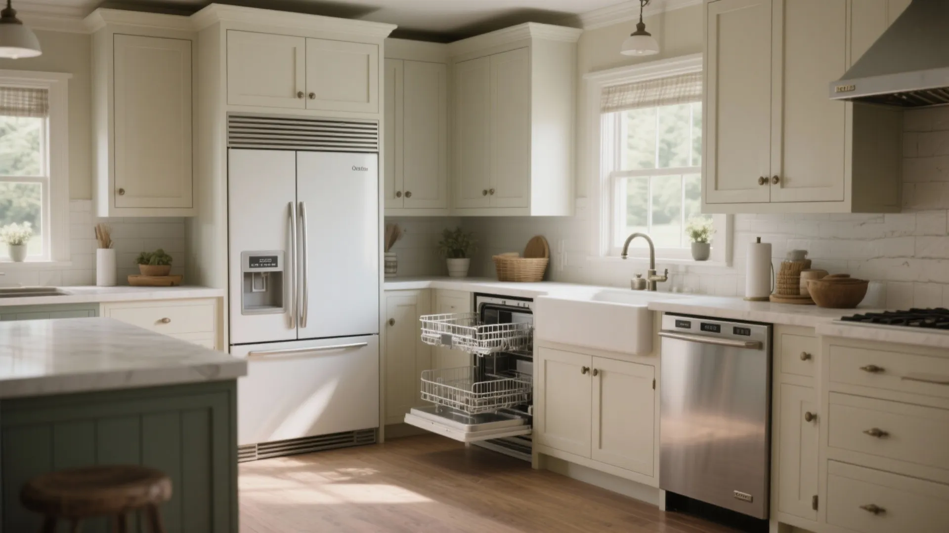 5. Integrate appliances with cabinet design