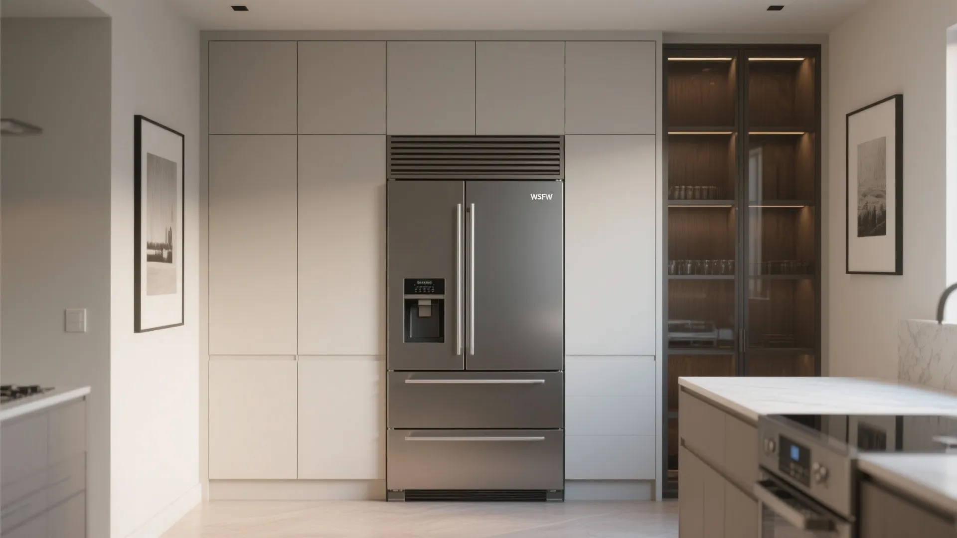 5. Integrated Appliances and Hidden Storage