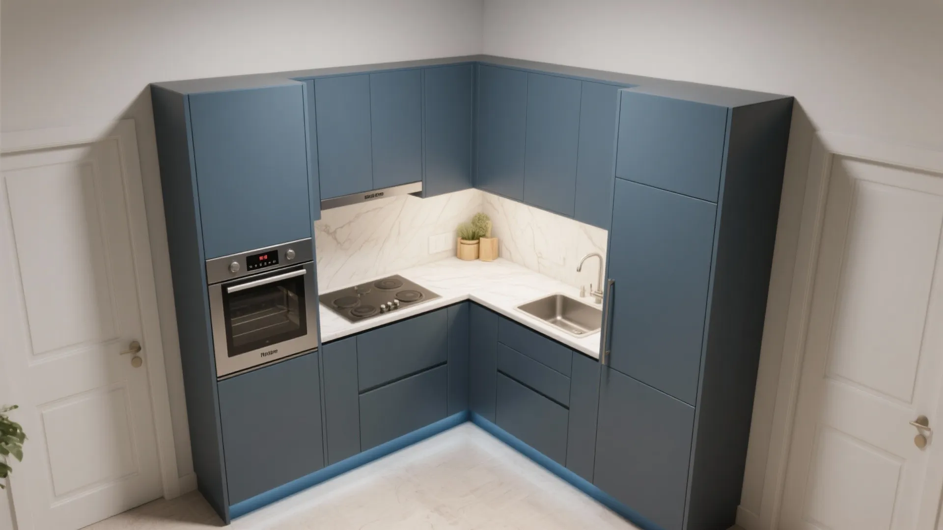 5. Create continuity with integrated appliances and trim