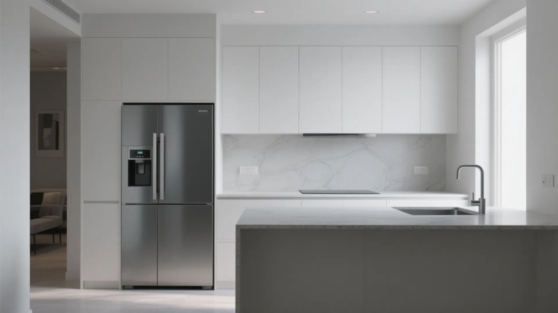 5. Integrated appliances for a seamless look