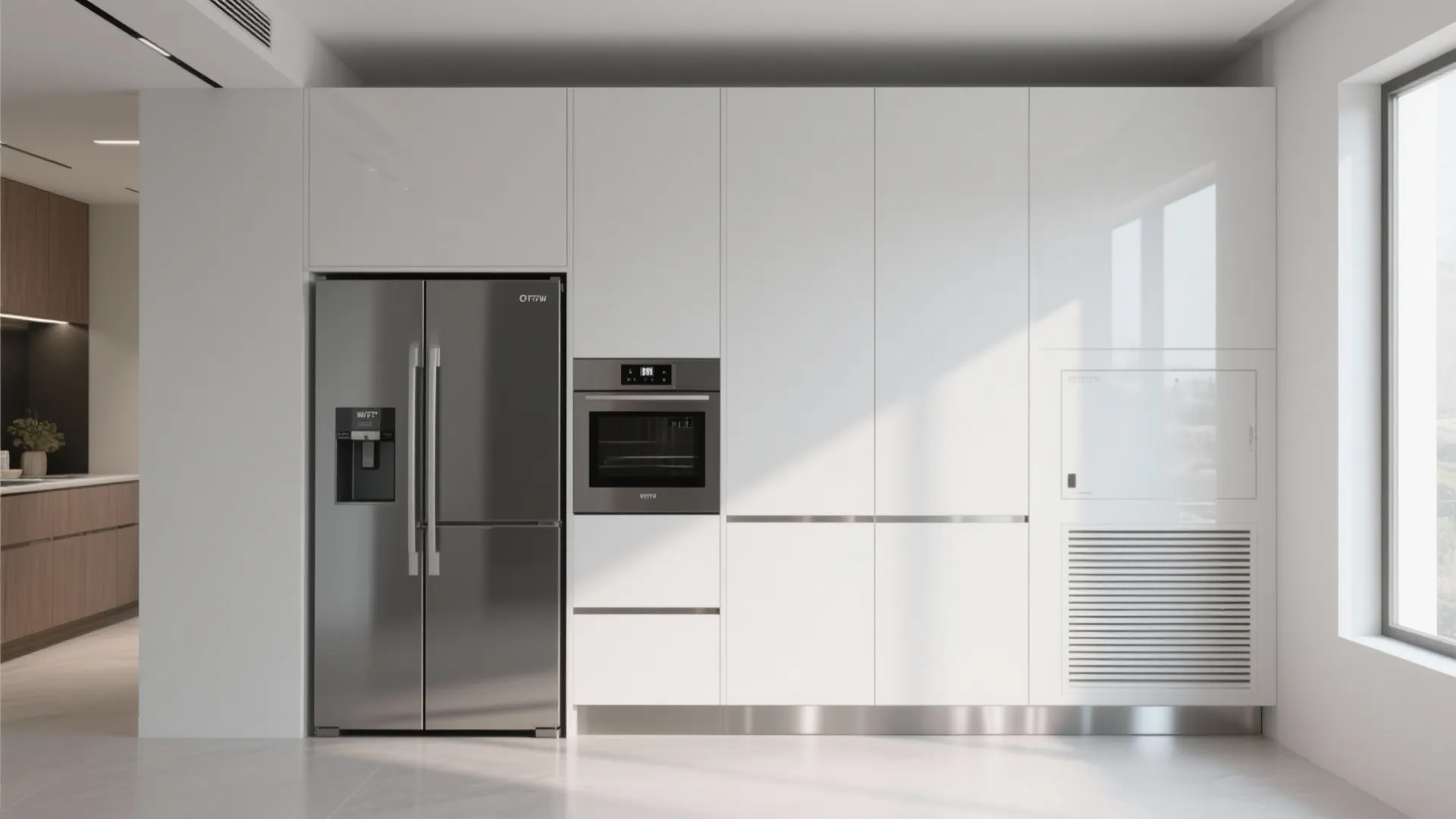 4. Integrated Appliances and Tall Units