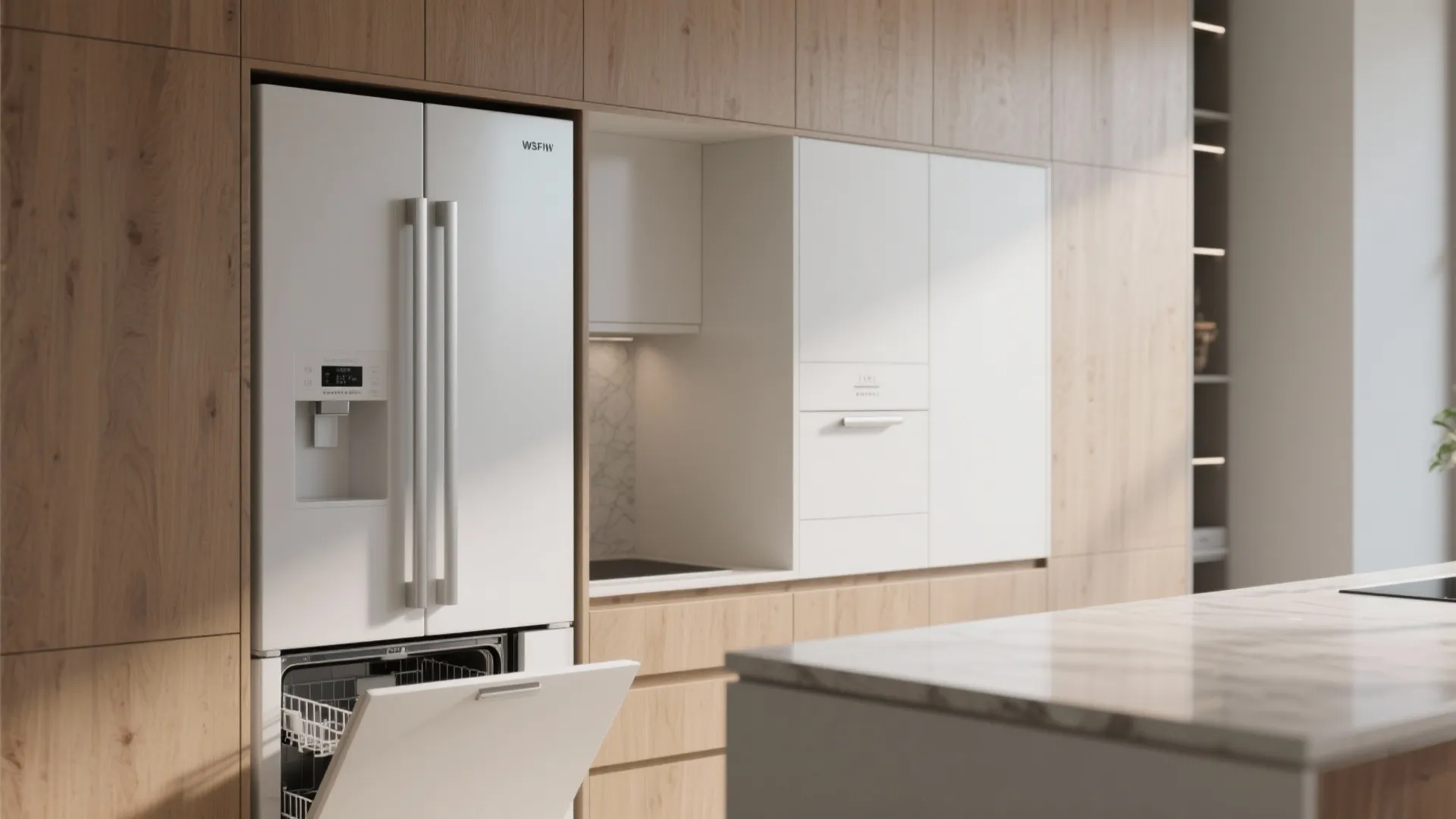 2. Integrated Appliances for Seamless Lines