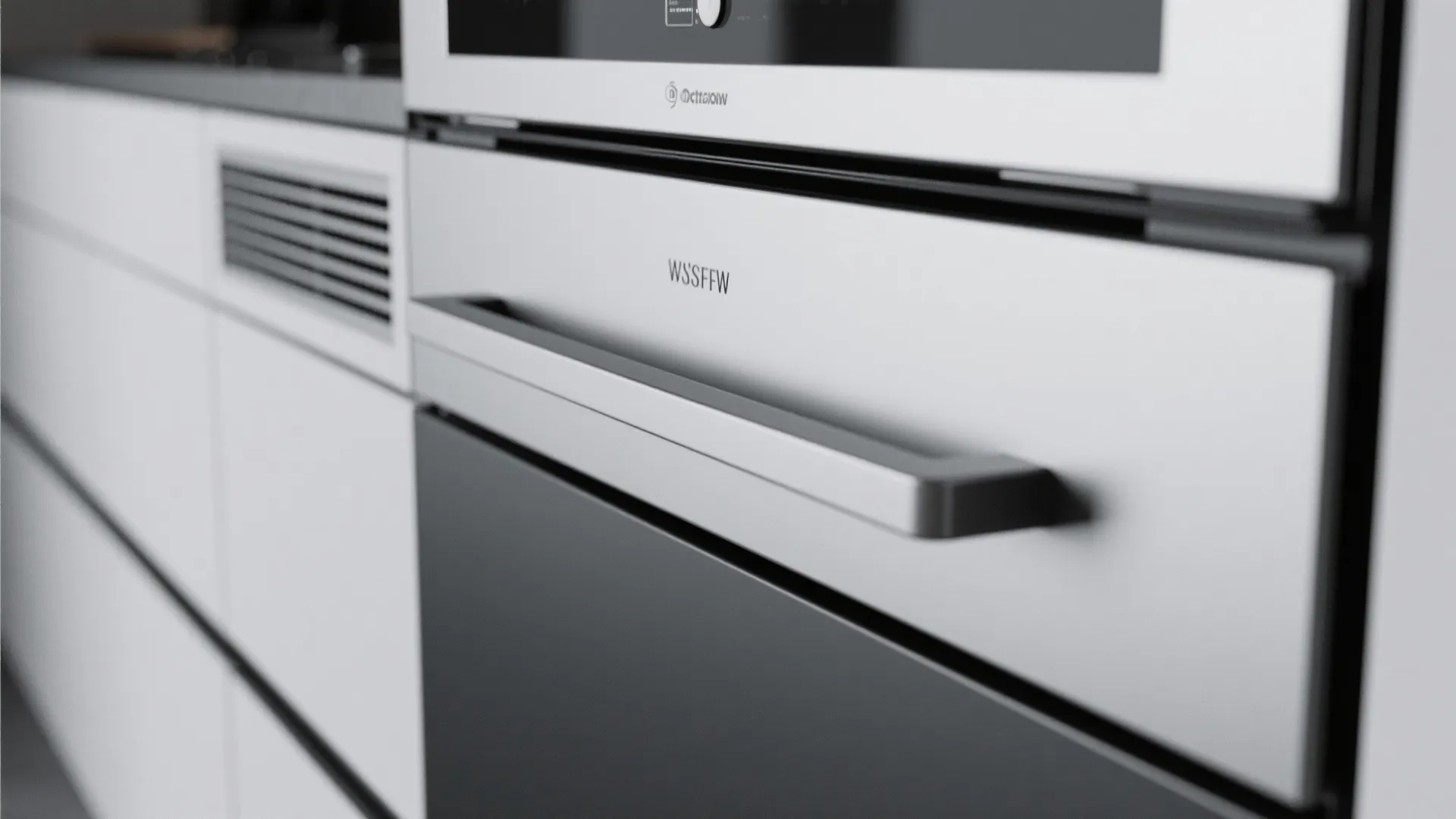 5. Integrated appliances and hidden handles for a sleek look