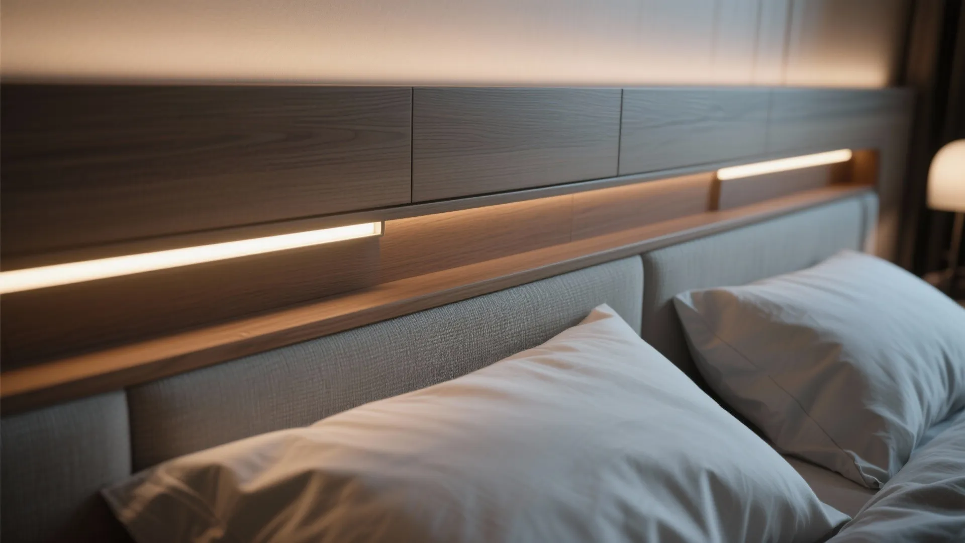 2. Integrated Bedhead Lighting