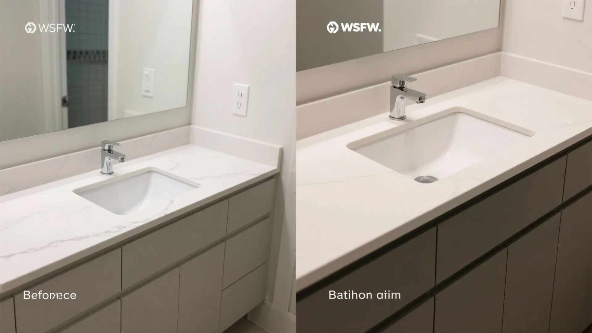 Integrated Basins with One-Piece Tops