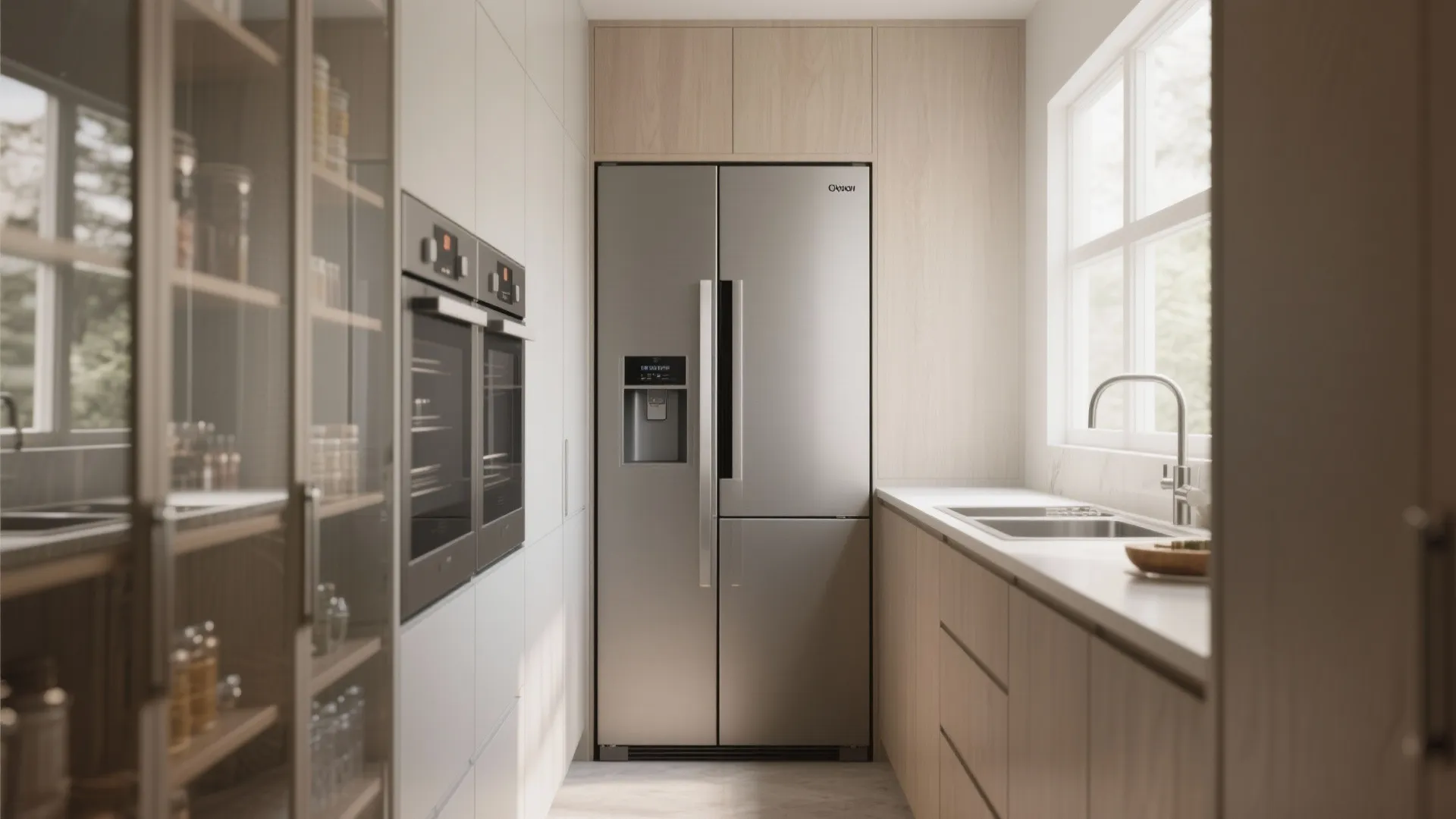 Integrated Fridge-Column Combination