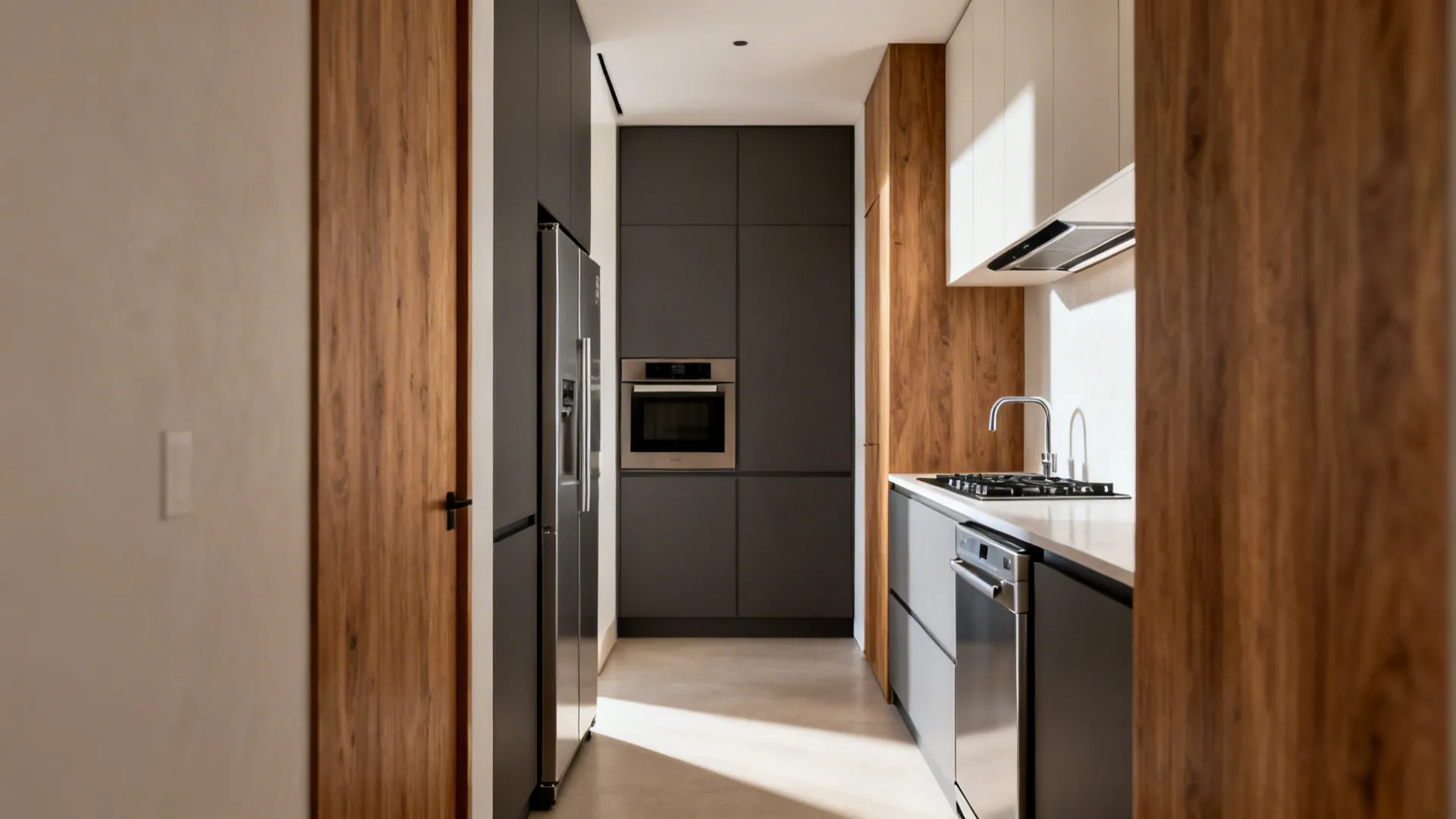 Integrated Appliance Suite in a Galley