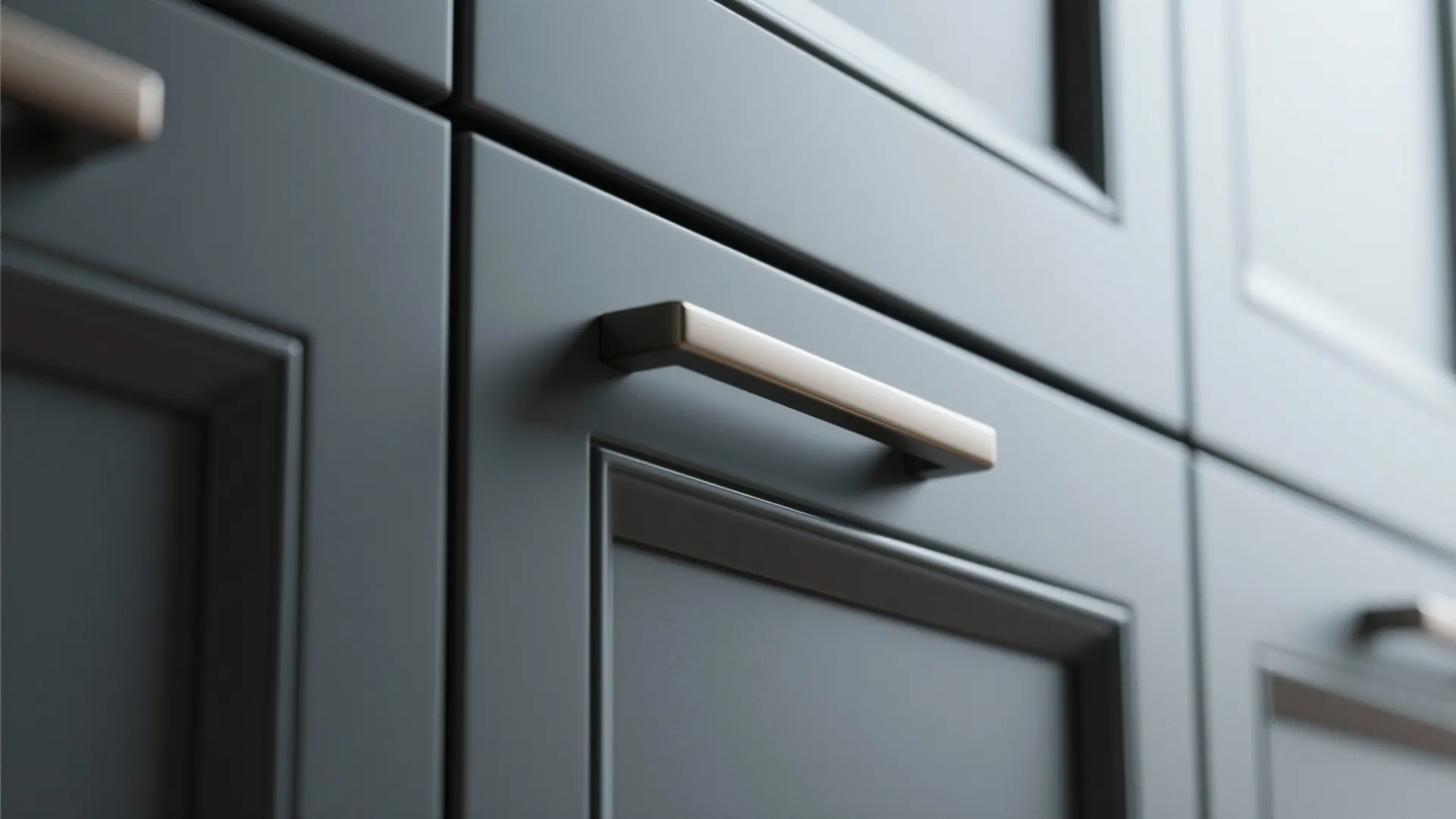 3. Streamlined hardware and integrated handles