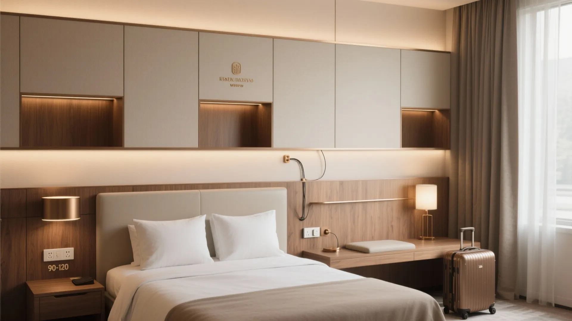 Built-In Headboard Walls with Integrated Storage