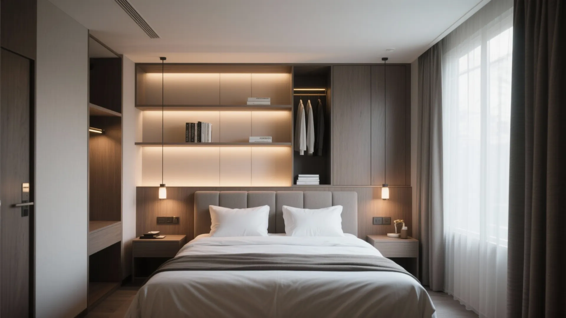 5. Multi-function headwall with integrated storage