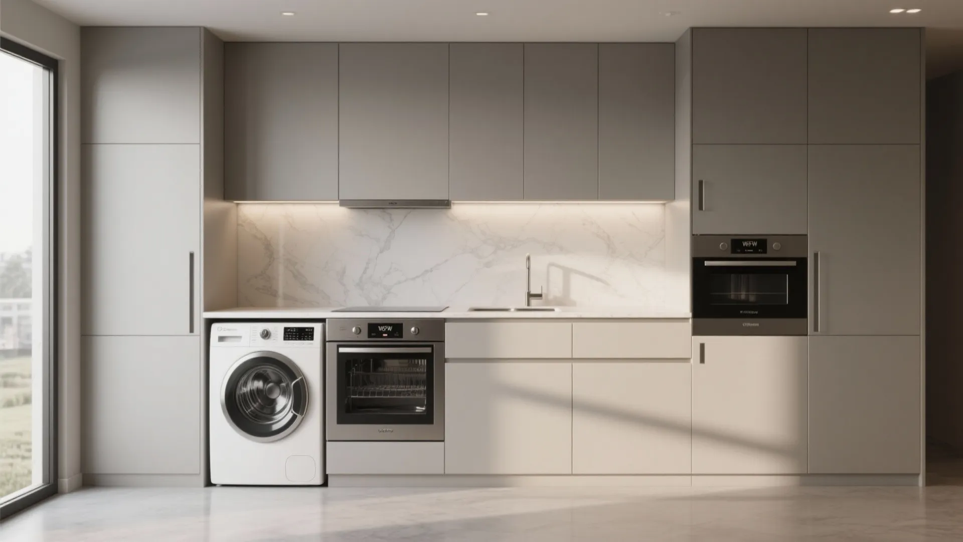 3. Smart appliance choices and integrated units