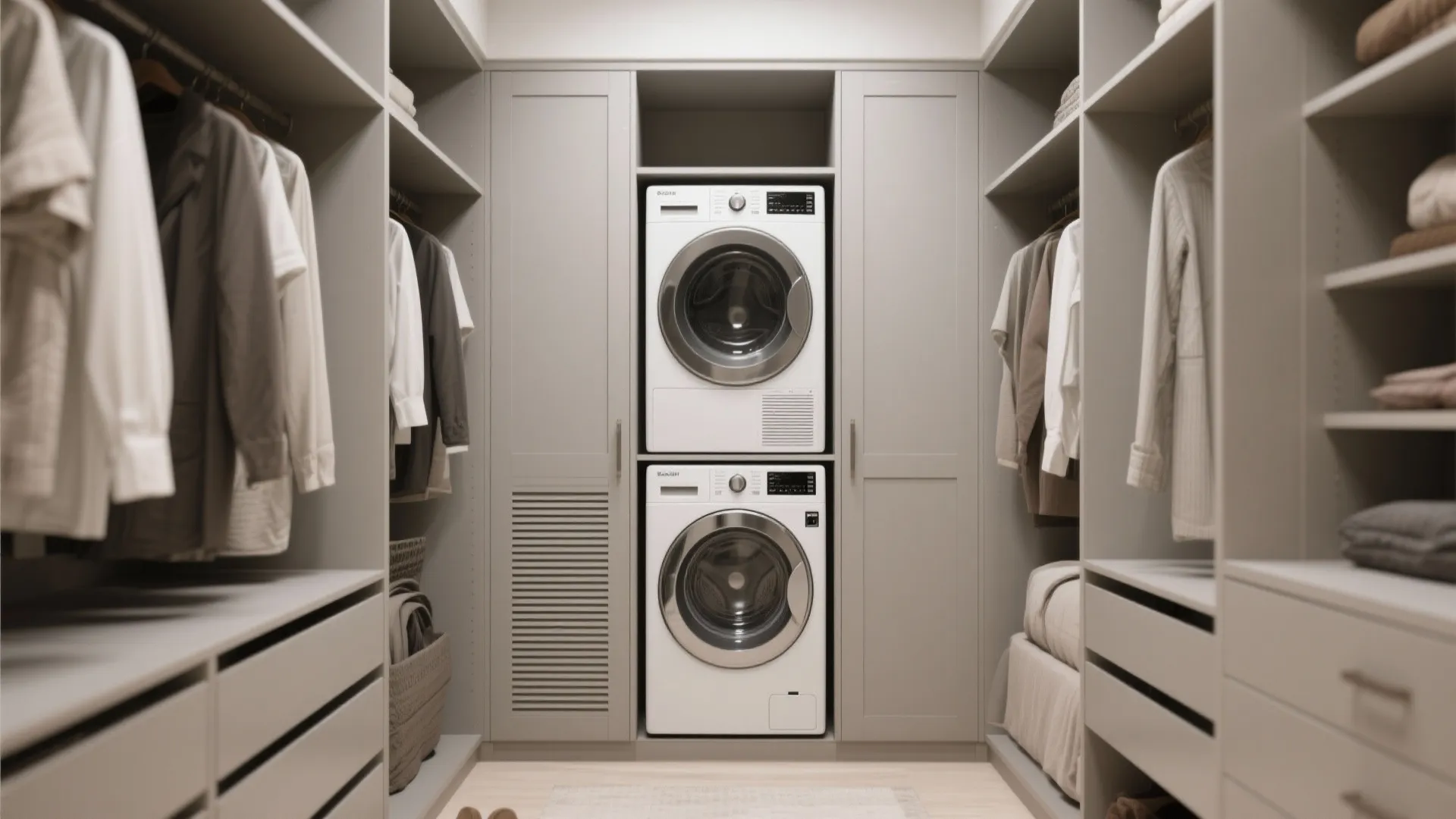 7. Integrated Laundry Nook