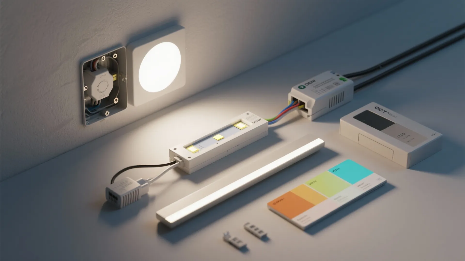 4. Integrated LEDs with dimmable controls