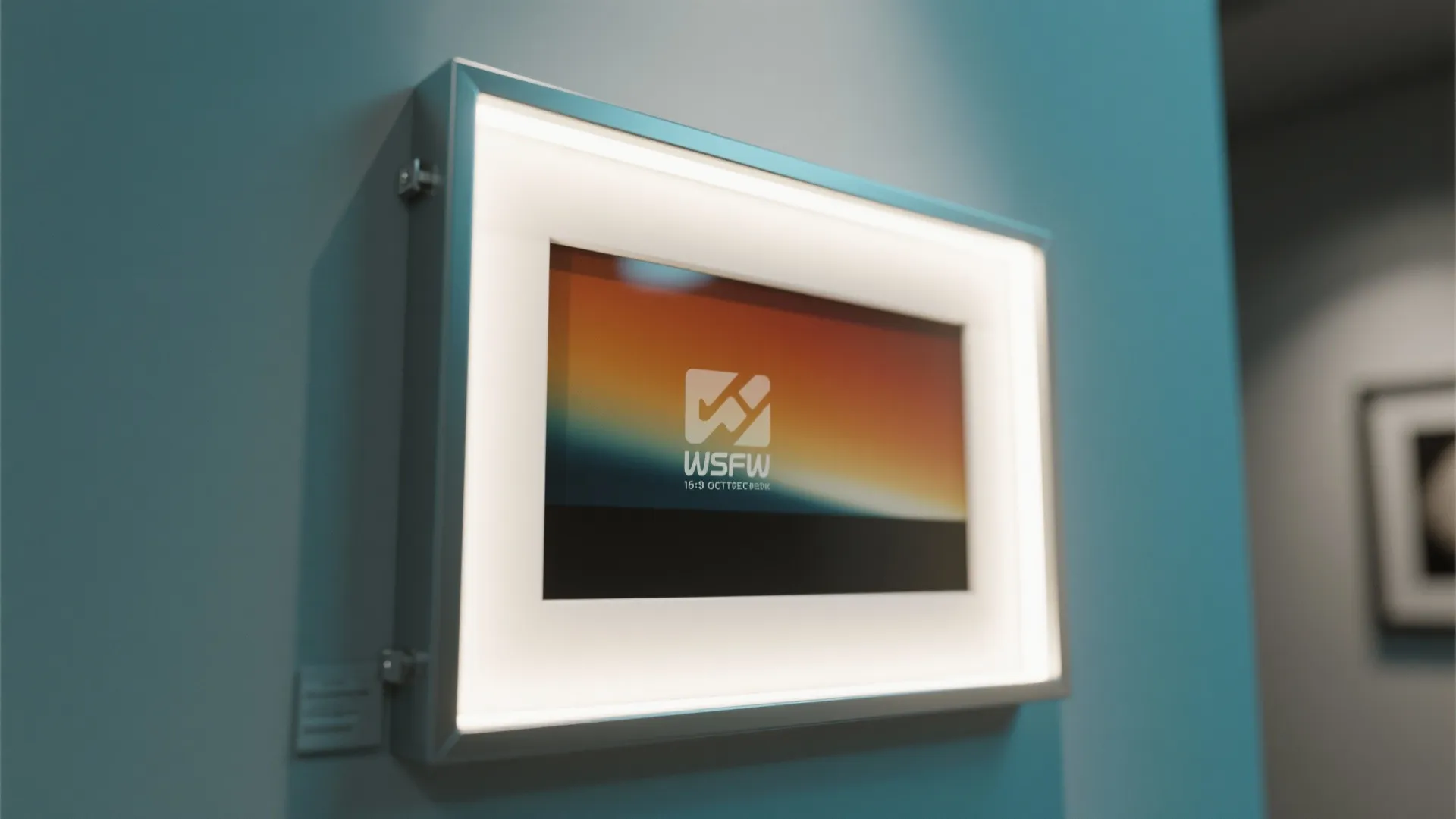 5. Integrated LED frames for modern simplicity