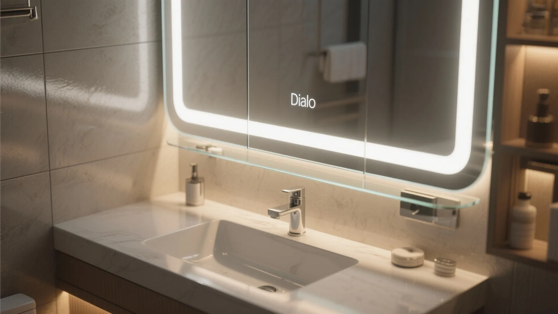 2. Integrated LED Mirrors for a Clean Look