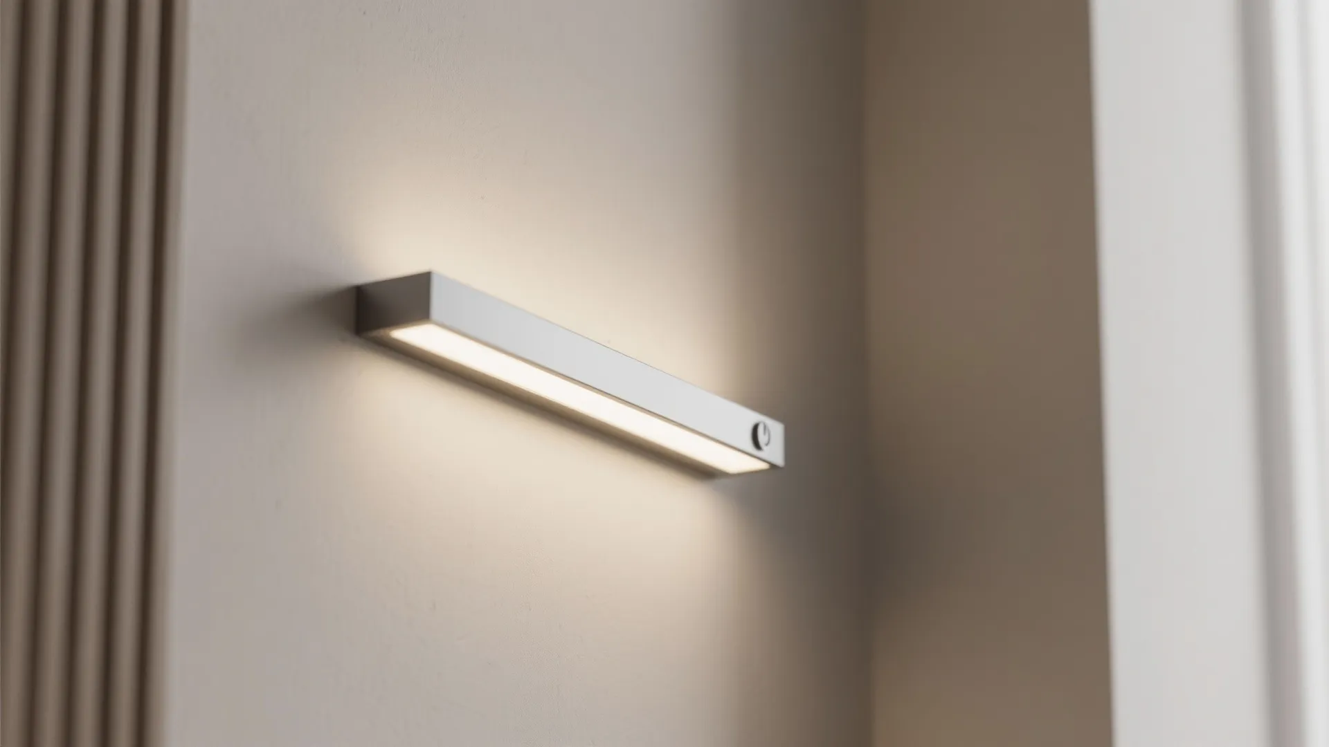 5. Integrated-LED minimalist sconces for energy-efficiency