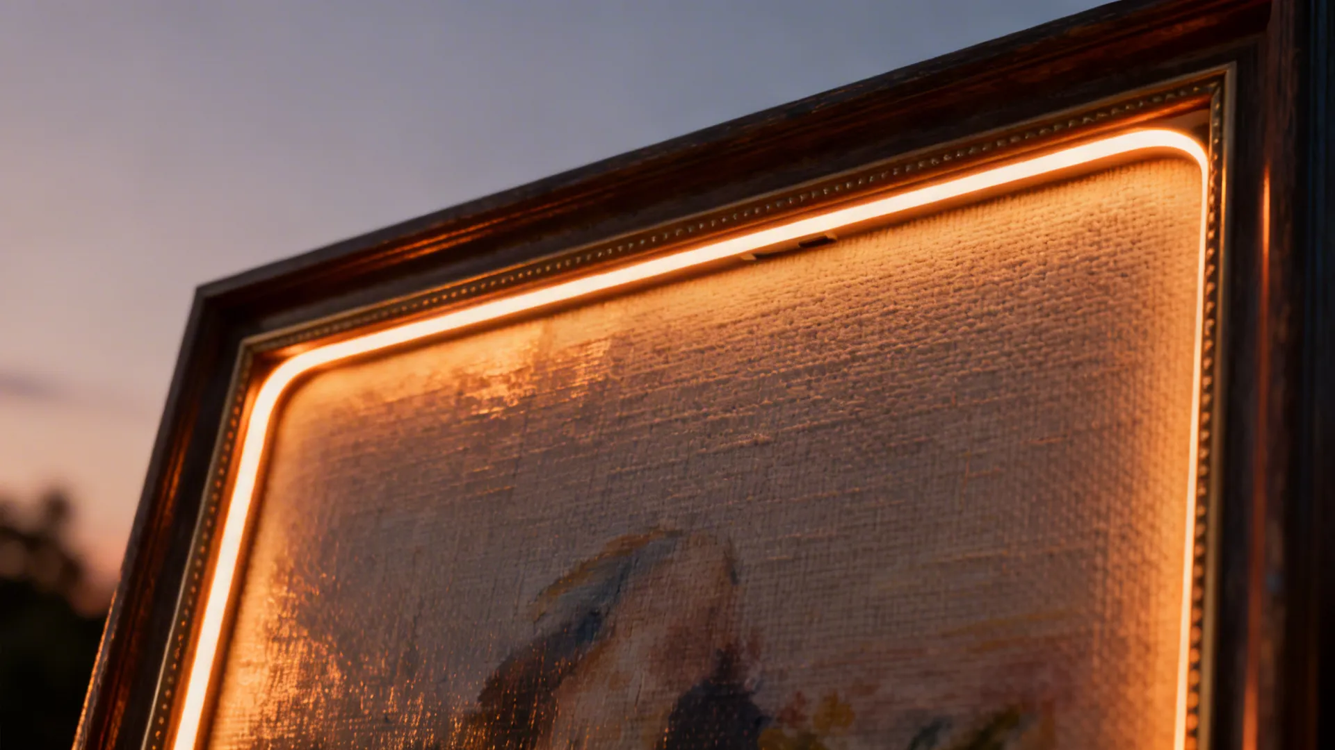 5. Integrated Frame Lighting