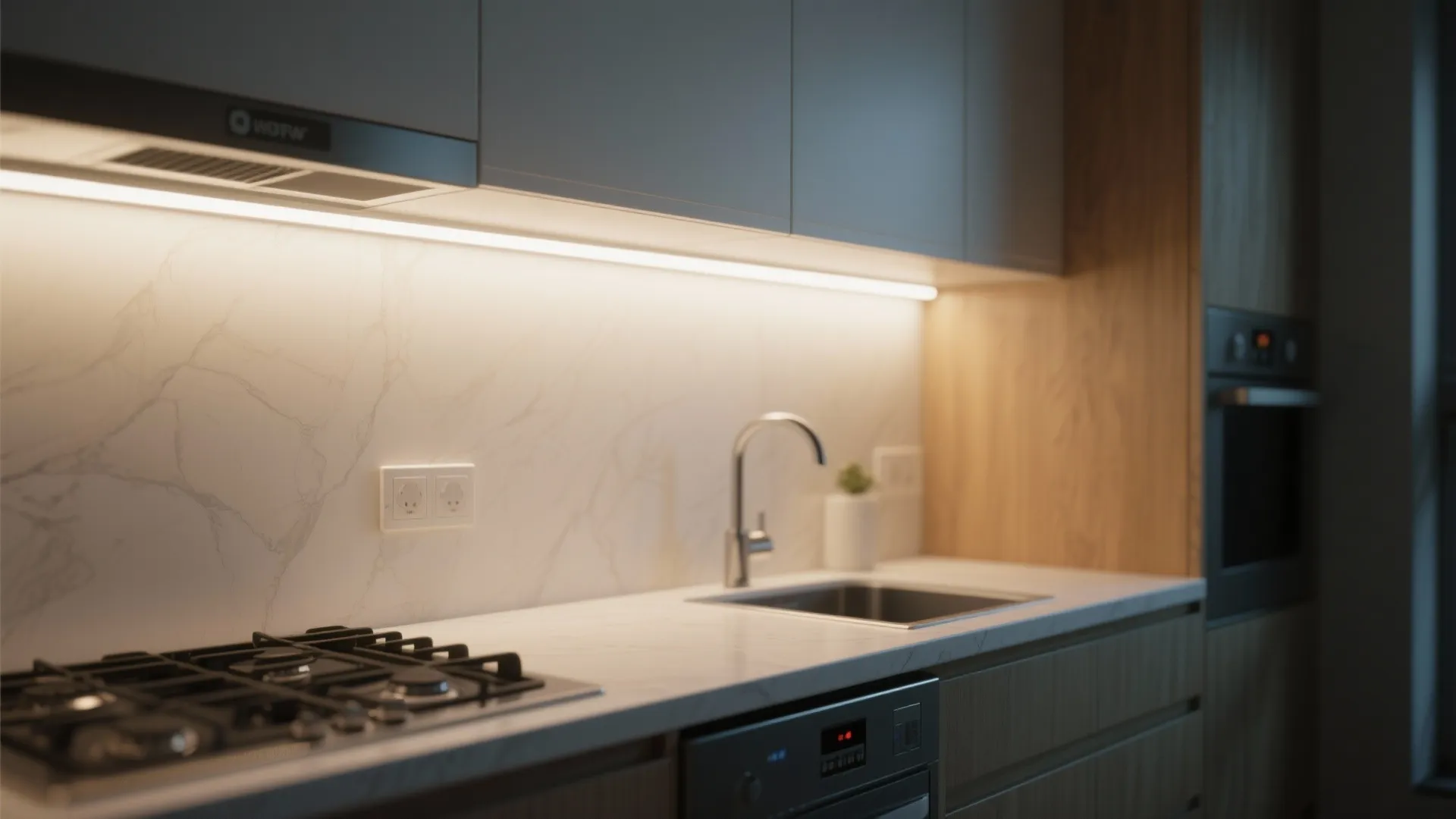 9. Integrated lighting