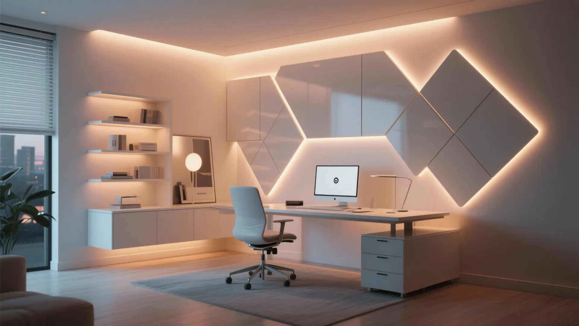 10. Integrated Lighting Wall Panels