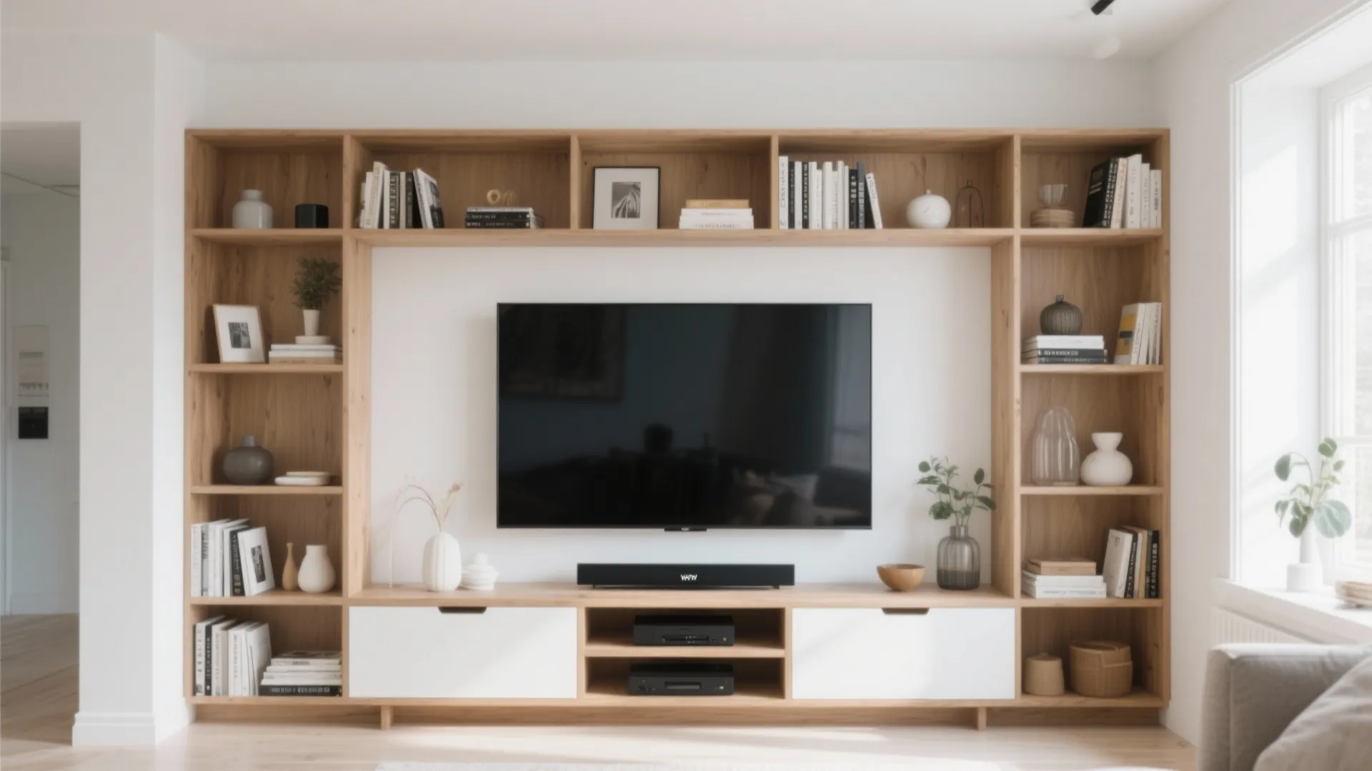Integrated Media Shelf Systems