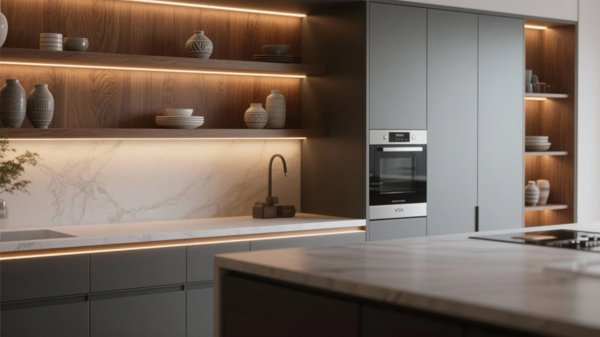 3. Integrated Lighting in Millwork