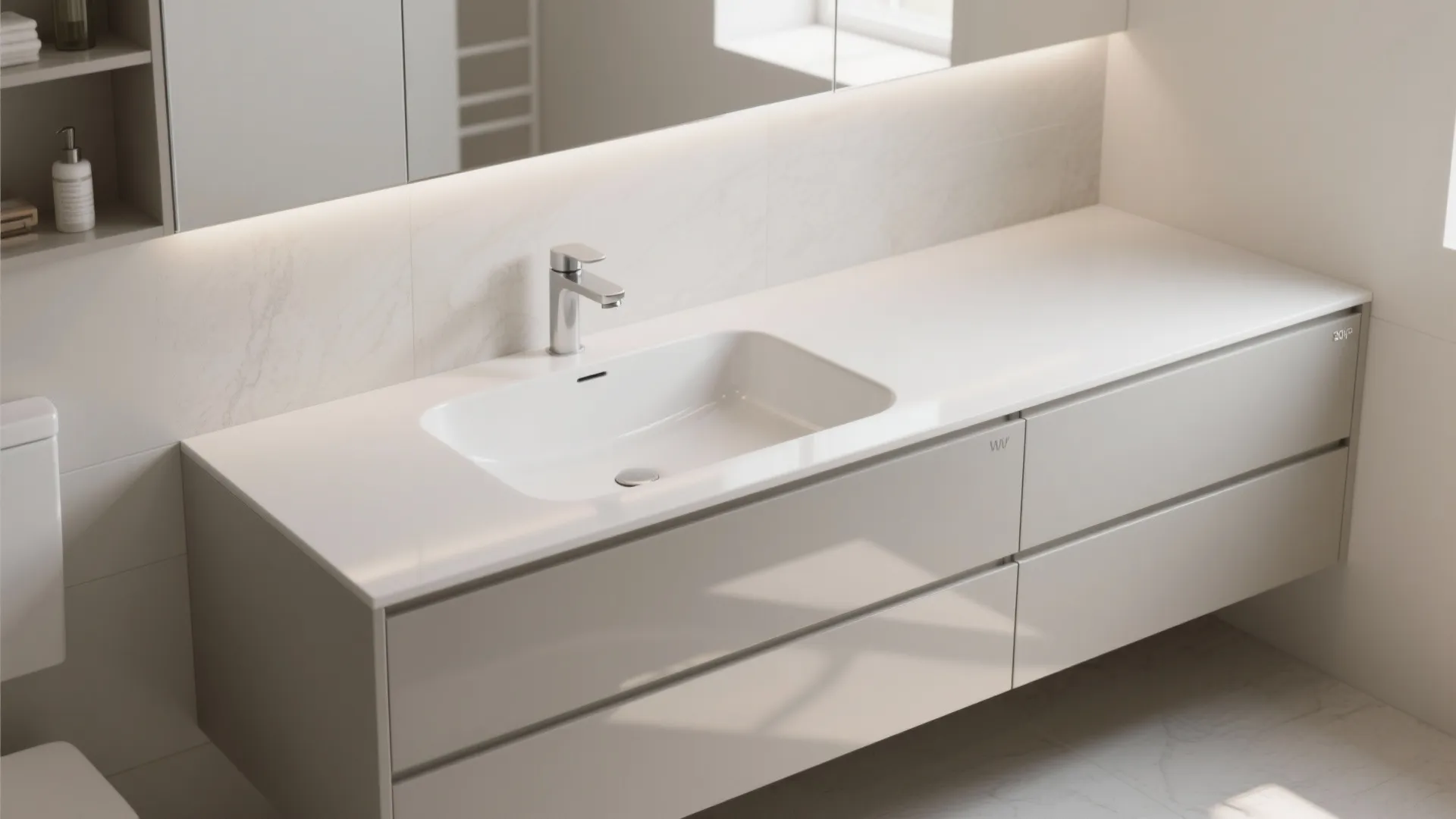 Integrated Countertop Basins (Monoblock Designs)