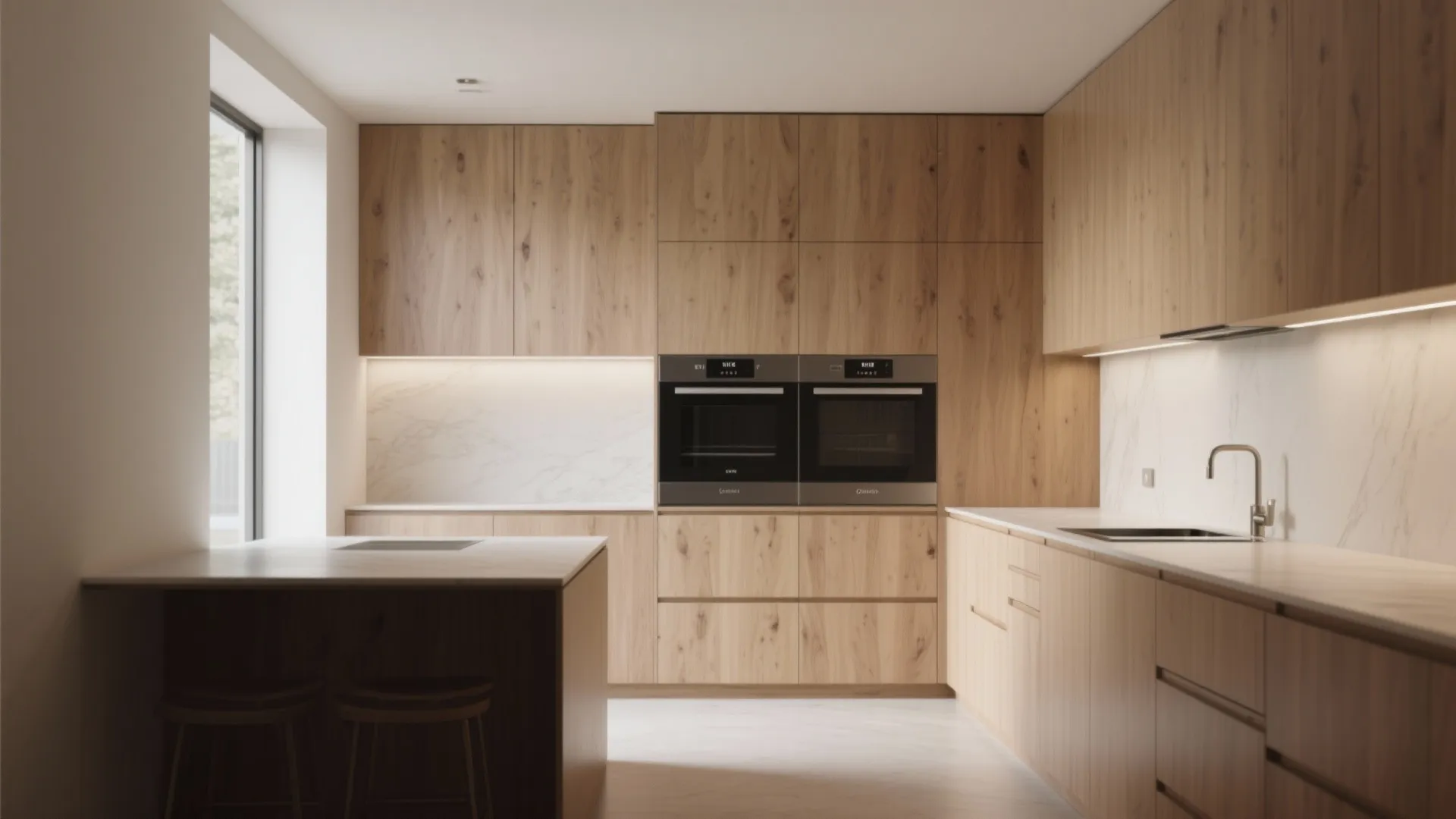 5. Integrated Appliances and Streamlined Lines