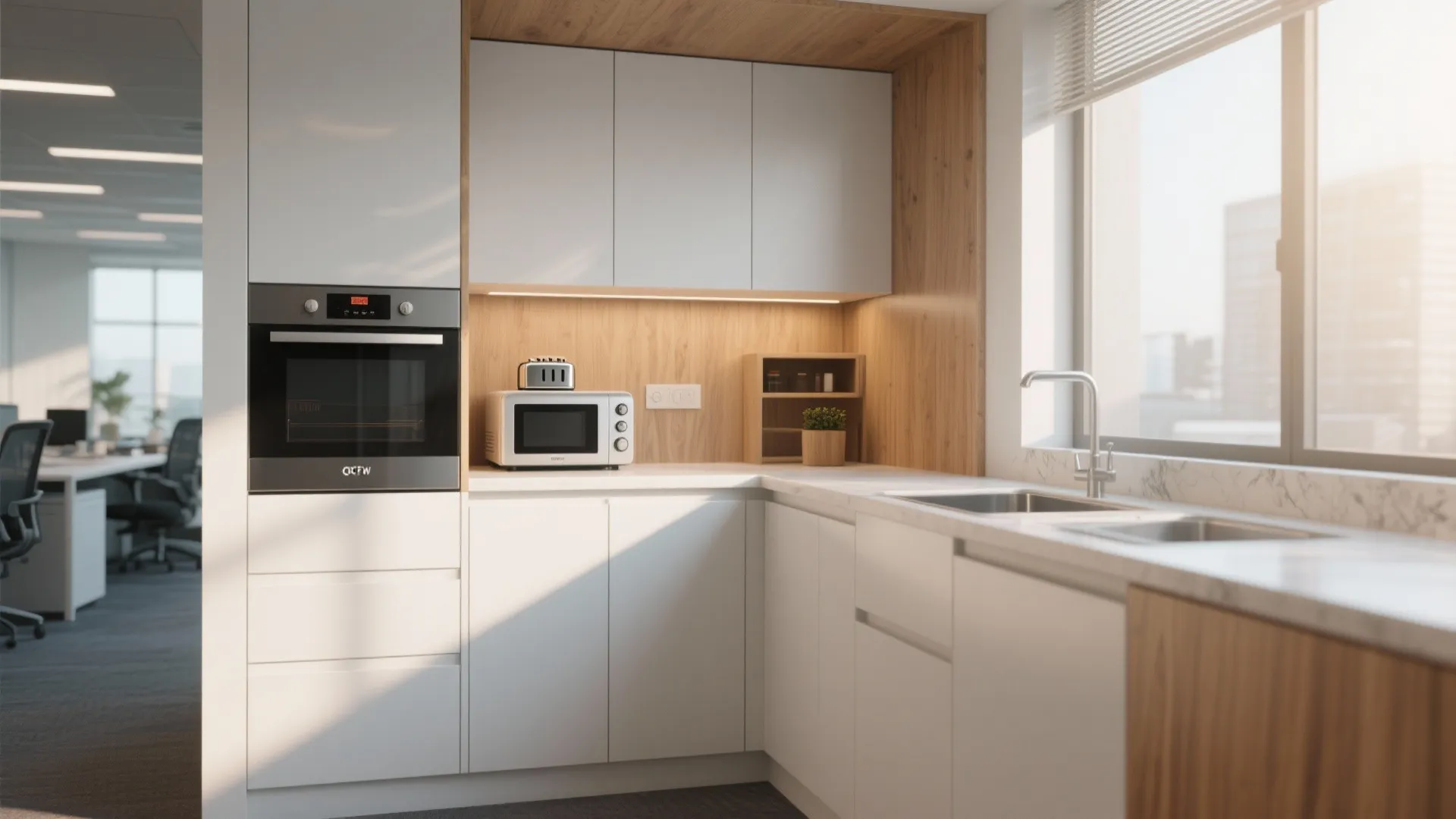 7. Integrated Kitchenette