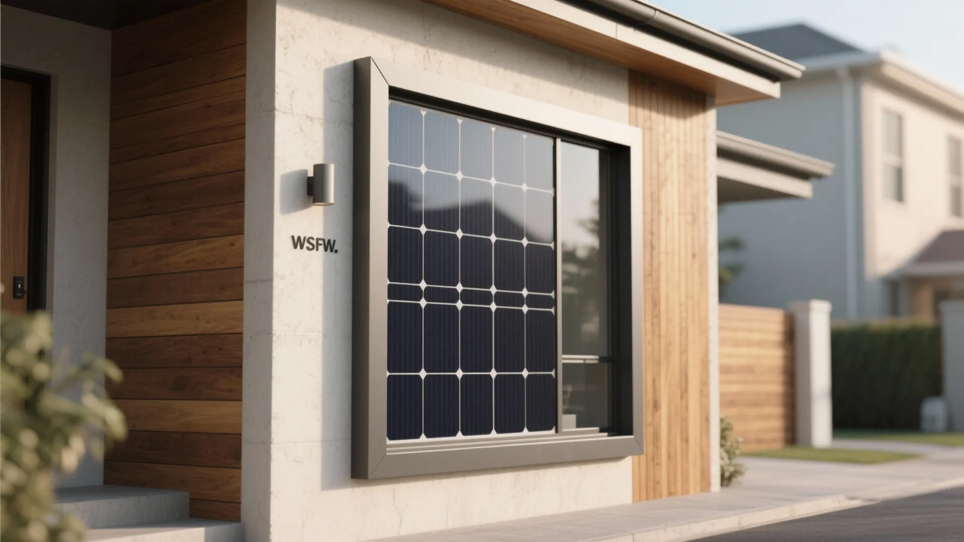 5. Integrated panels as design elements