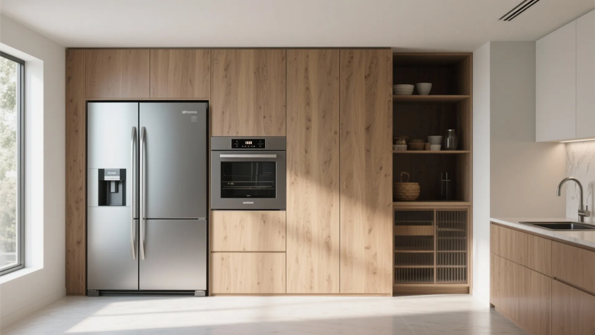 8. Integrated Appliance + Pantry Wall