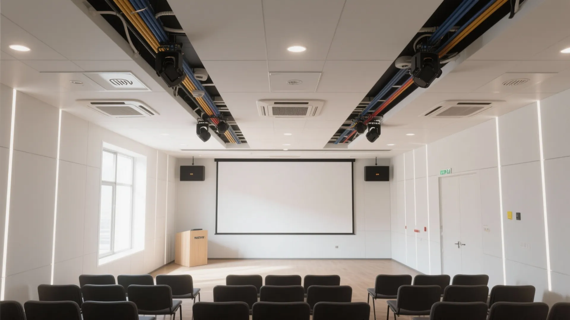 Integrated POP Channels for Cable Management