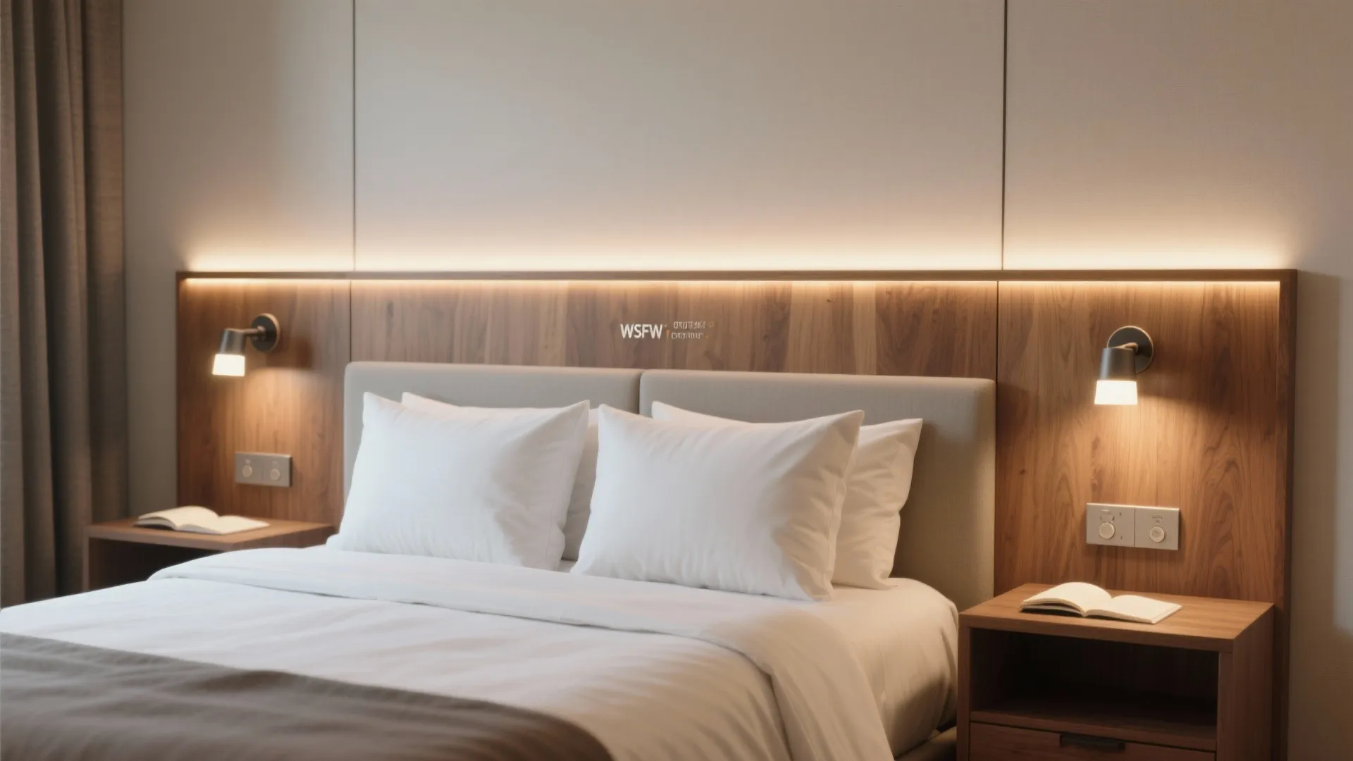 Headboard-Integrated Rail Lights