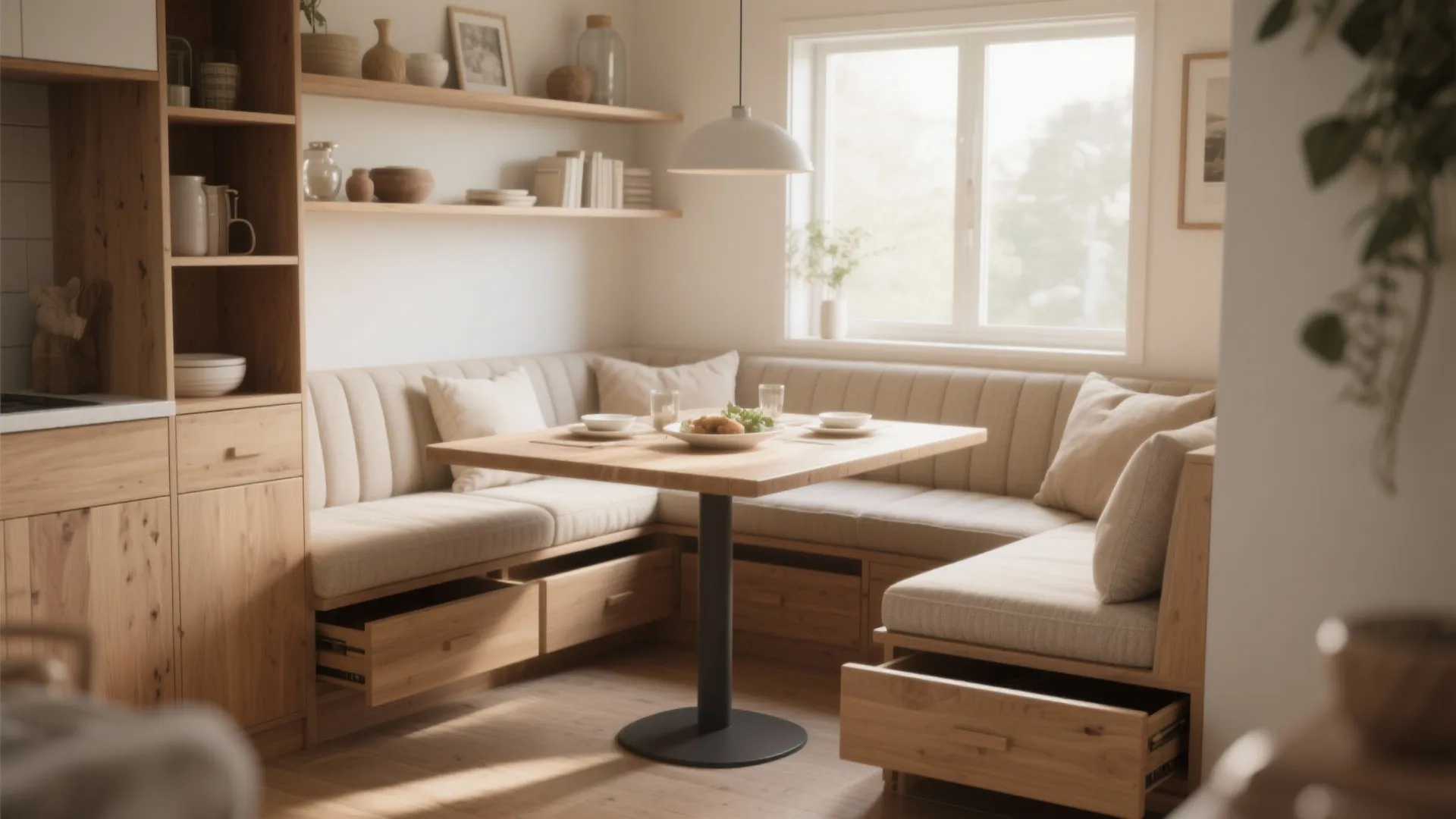 Idea 5: Integrated Seating Storage