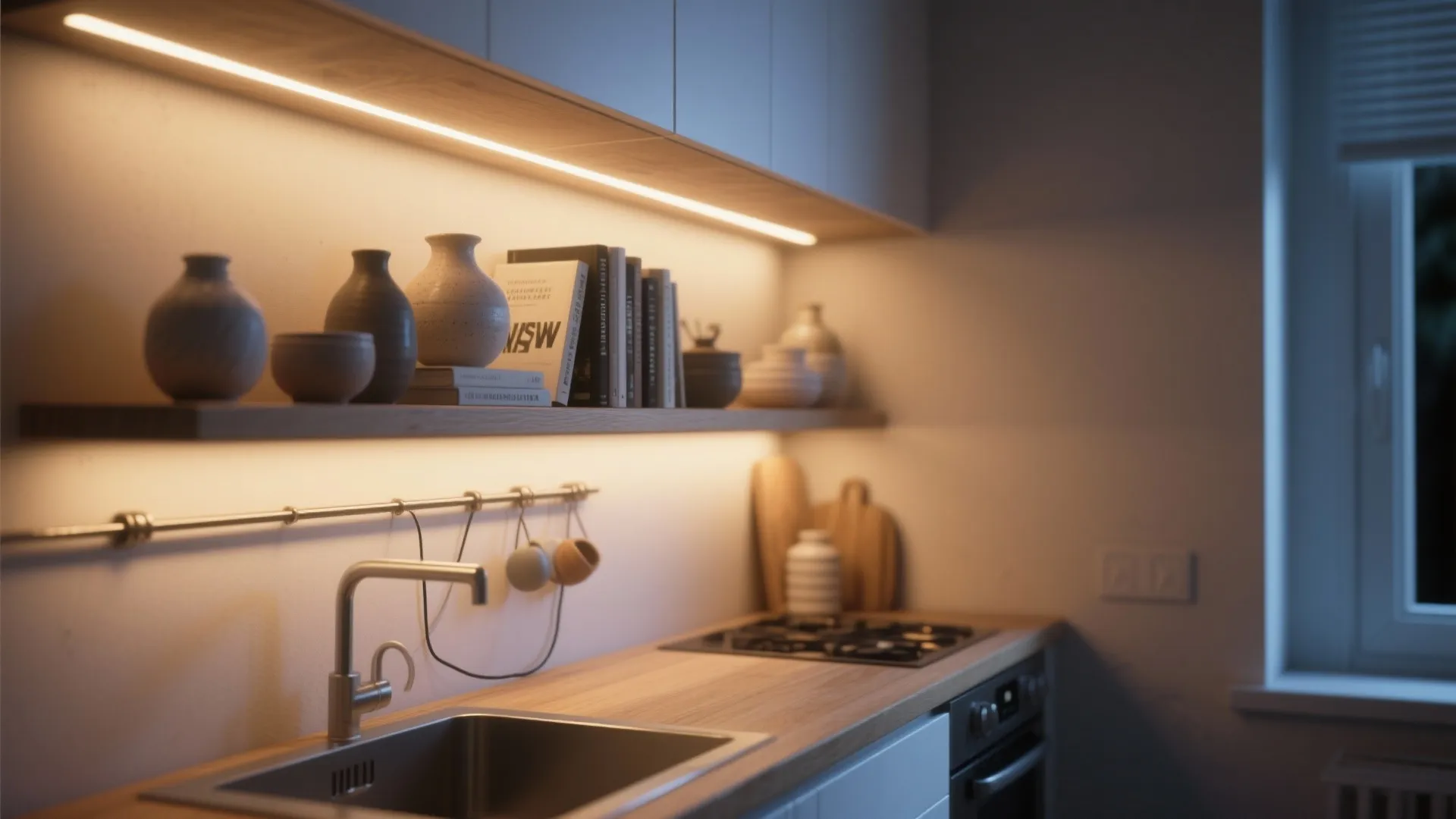 2. Integrated Shelf Lights