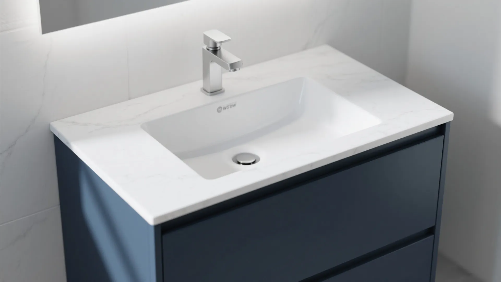 4. Integrated sink to maximize countertop