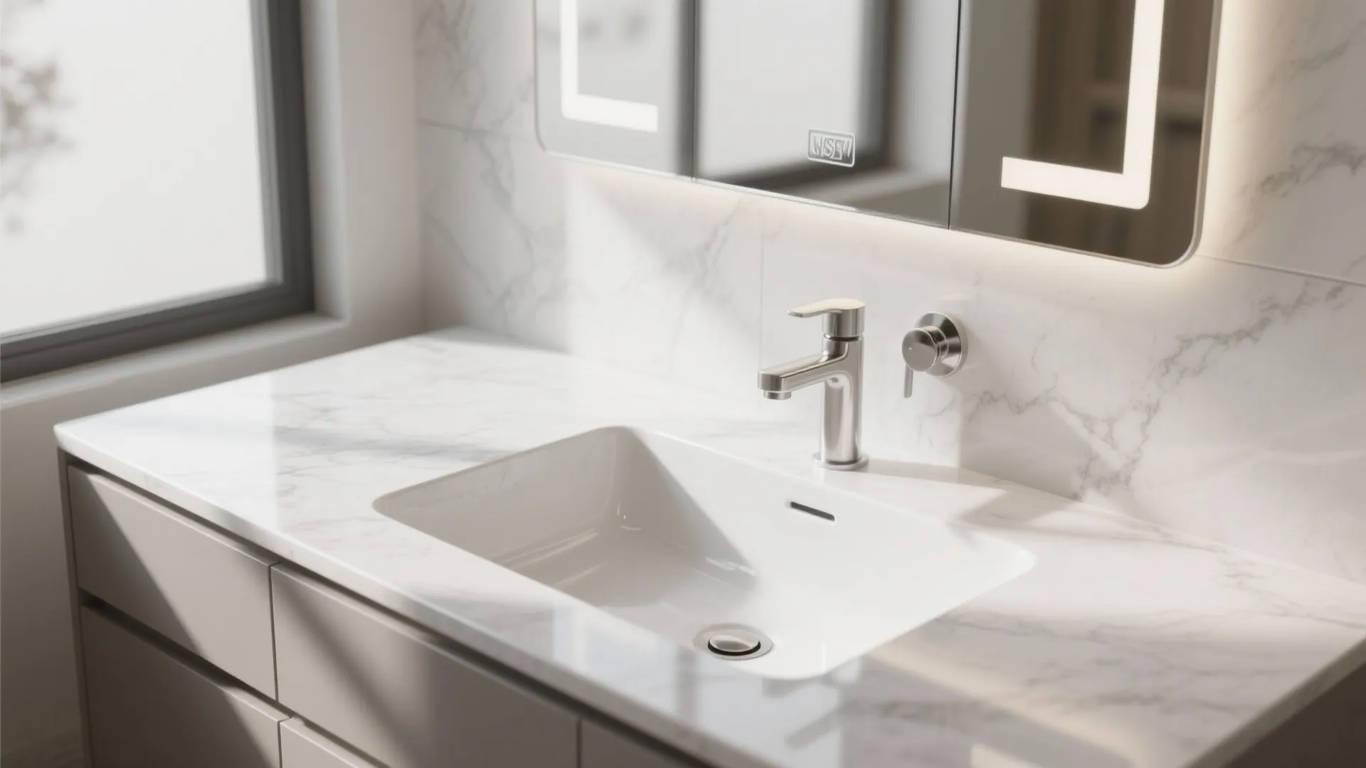 Integrated Sink and Countertop