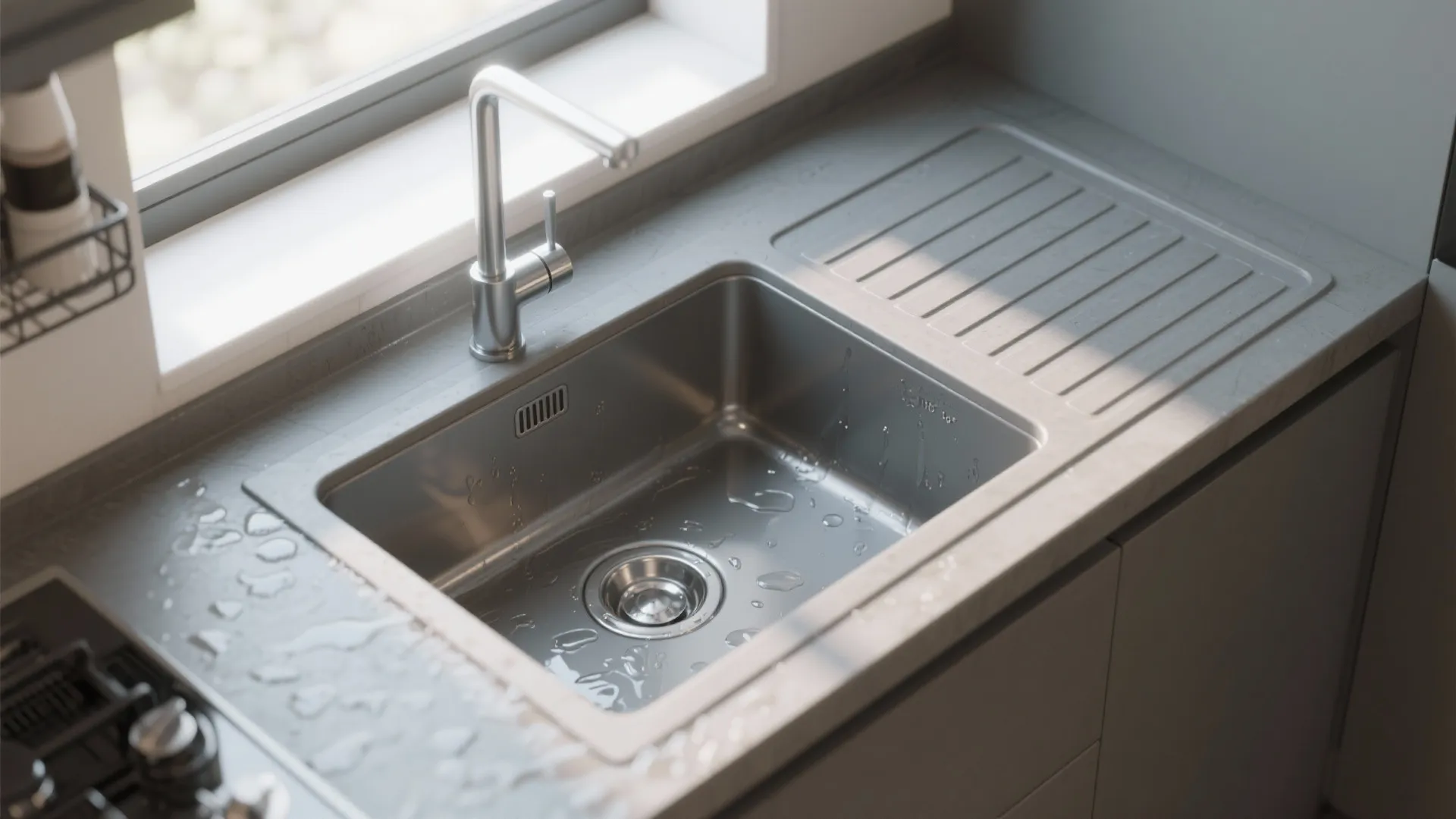 4. Integrated sink-drainer combos for multitasking