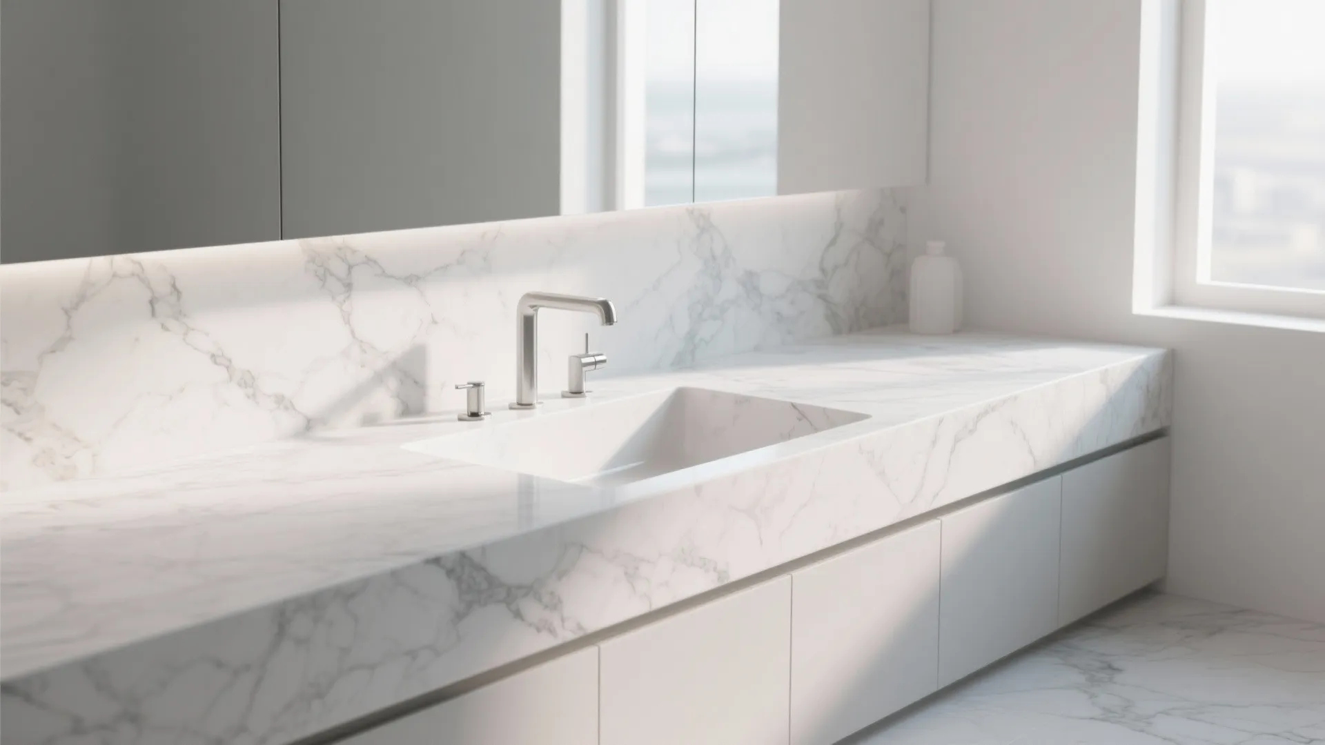 4. Integrated Countertop Sink