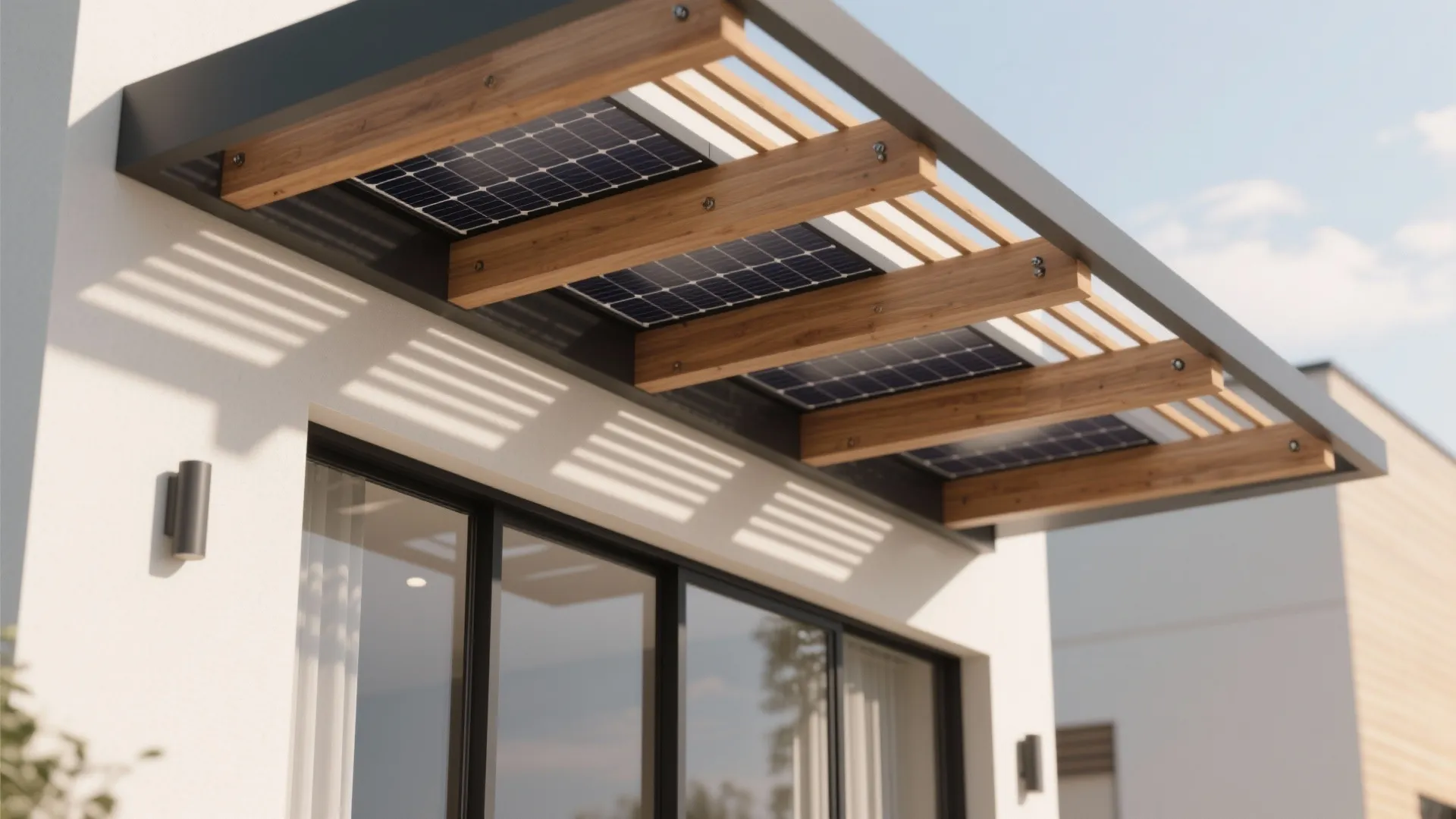 2. Integrate Panels as Architectural Accents