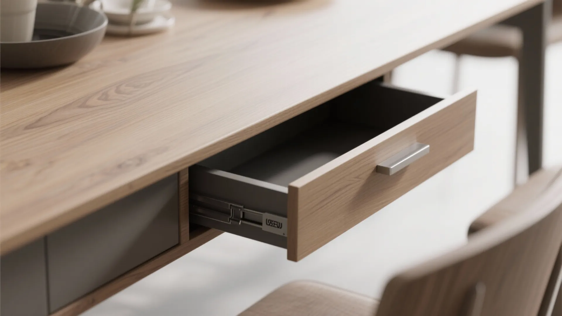 3. Narrow Table with Integrated Storage